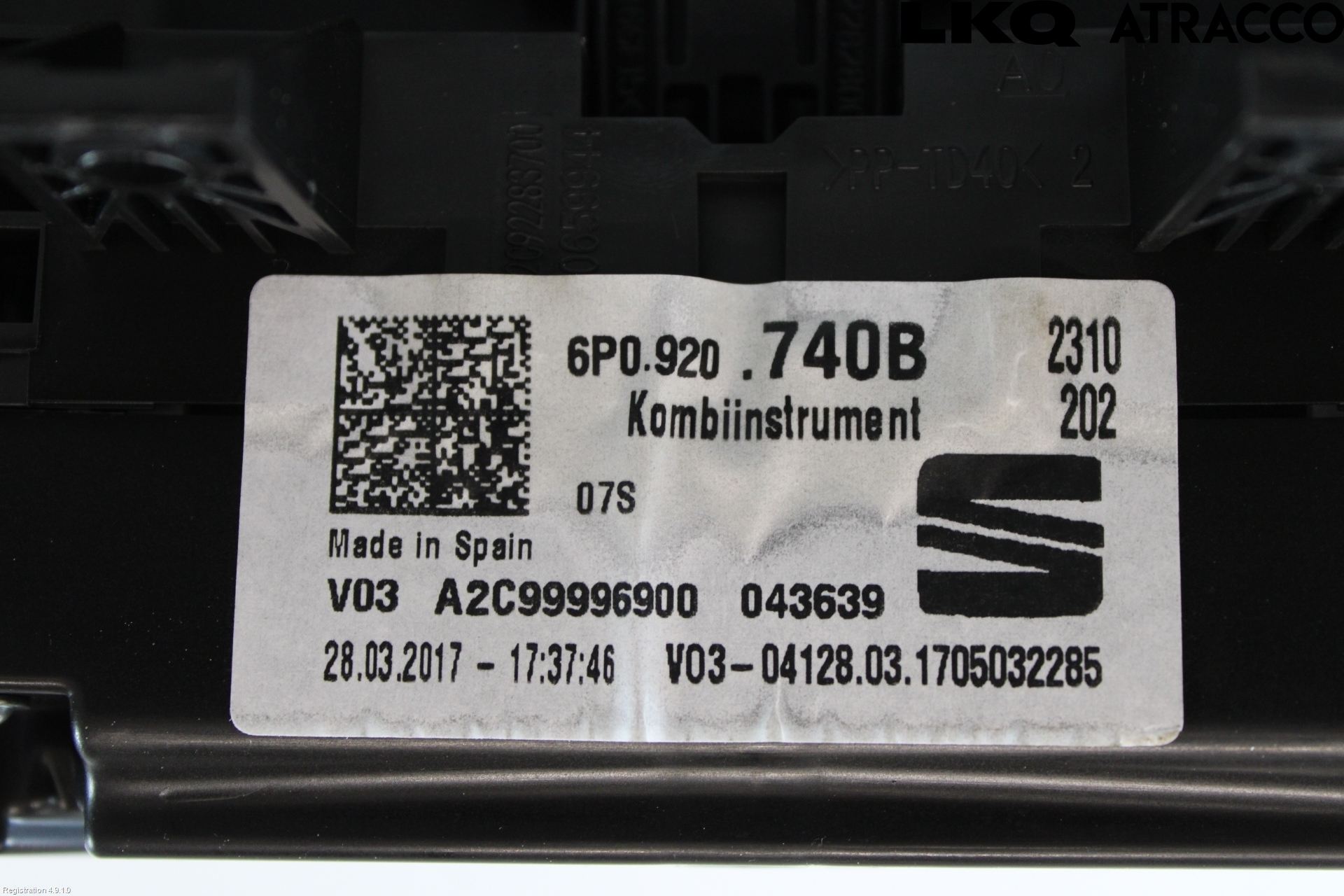 Seat IBIZA IV 08-16 Instr Kombinert