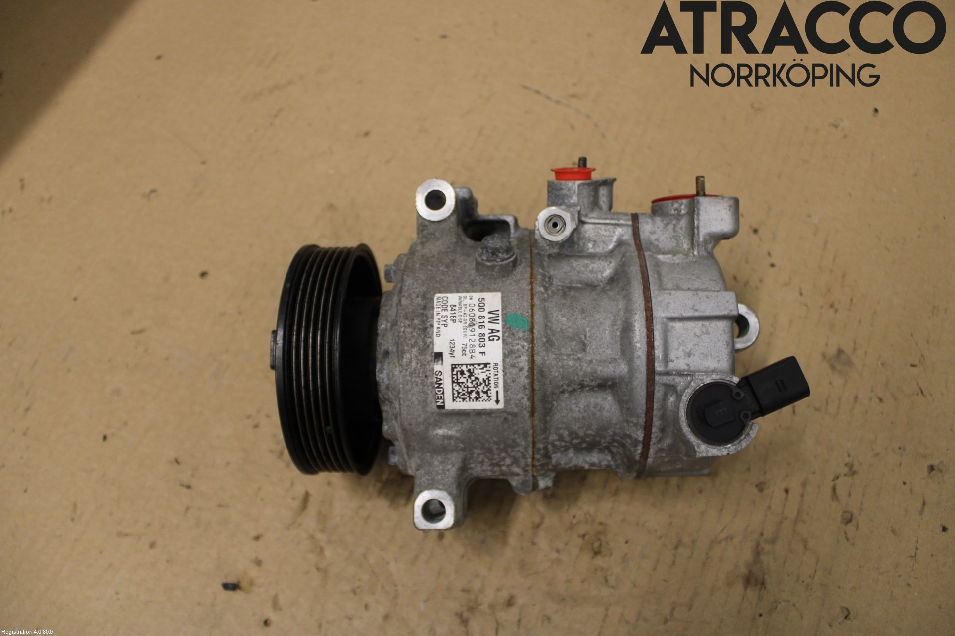 Skoda FABIA 15-21 Varme Ac Kompressor