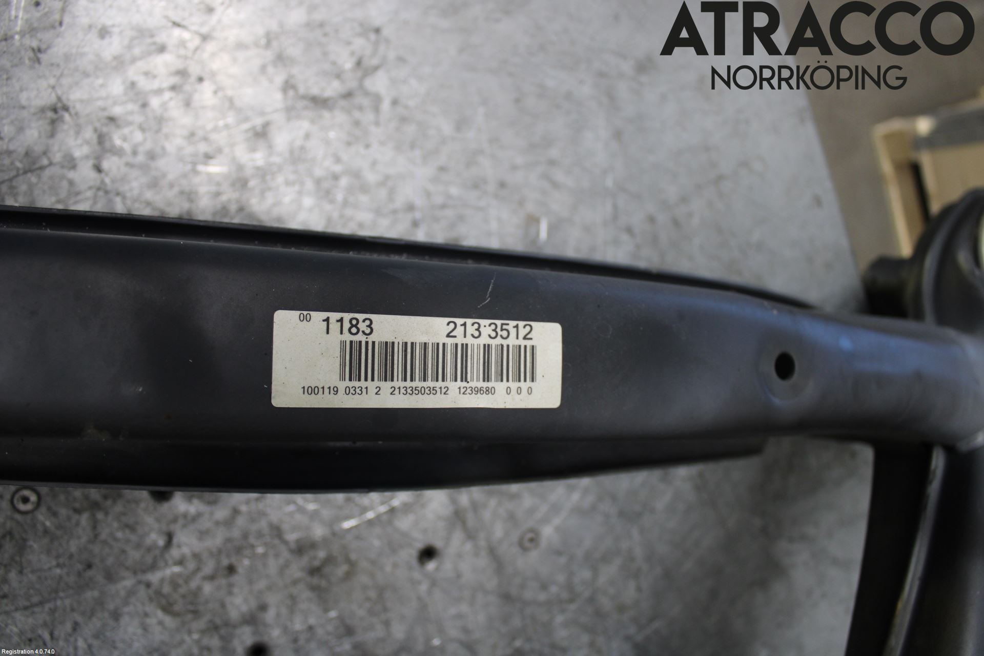 Mercedes-Benz MB E-KLASS (W213) 16-23 Bakaksel Feste Travers-Ramme