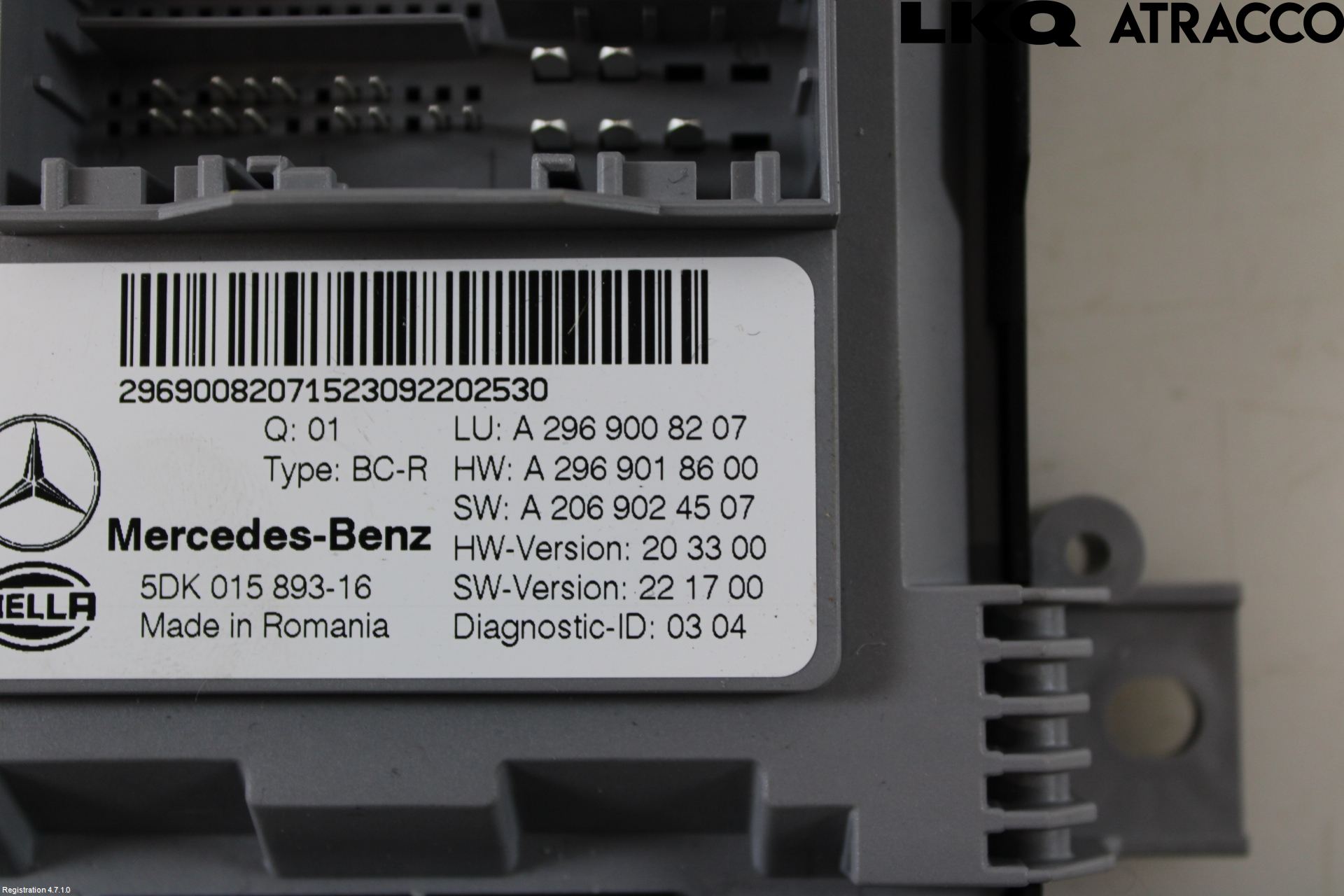 Mercedes-Benz MB EQE SUV (X294) 22- Sikringsboks - Elsentral