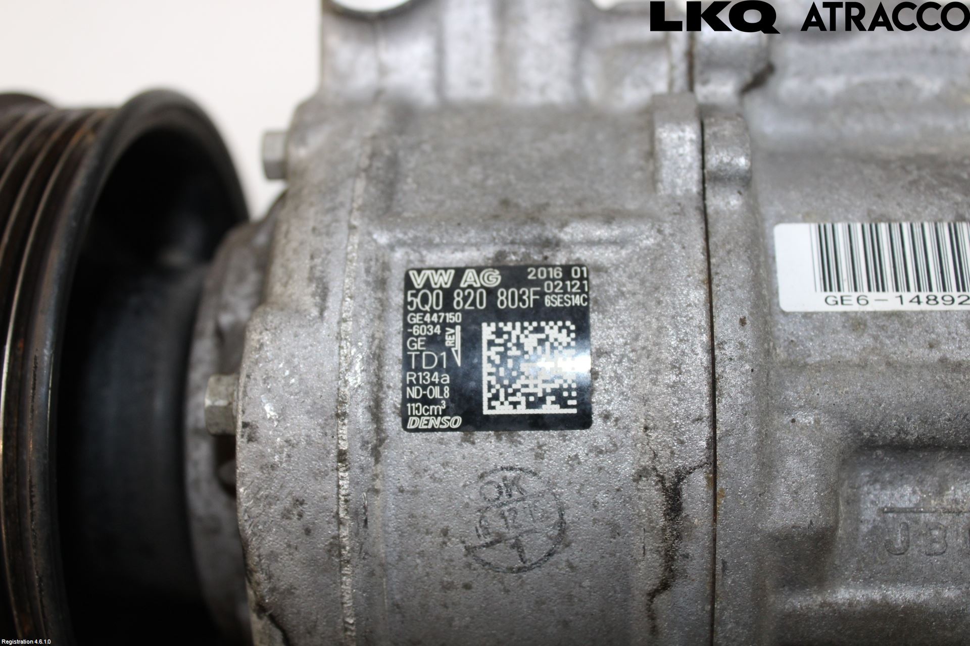 Skoda SUPERB 16-24 Varme Ac Kompressor