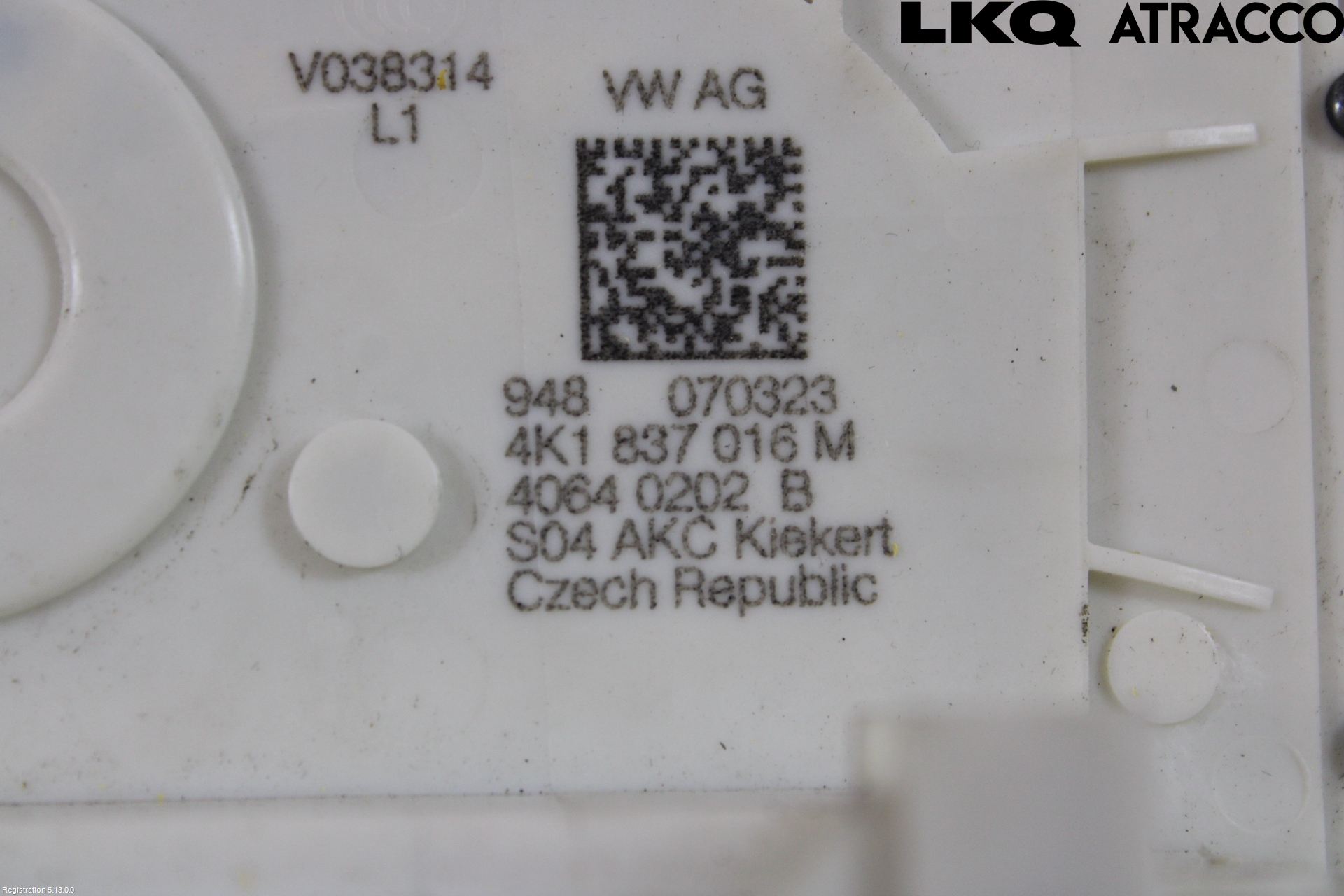 Volkswagen VW ID.5 22- Dørlås - Låsekasse