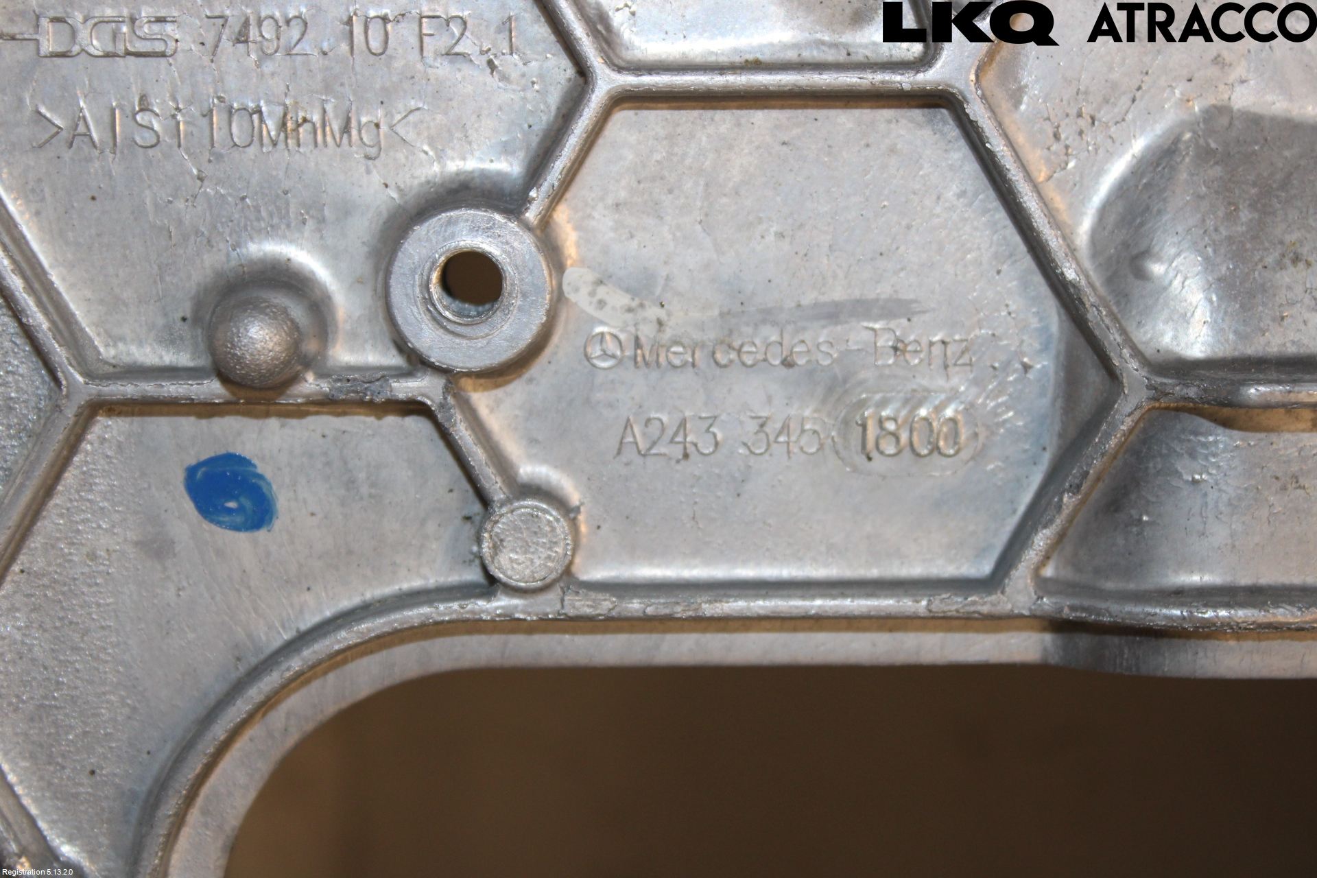Mercedes-Benz MB EQB (X243) 22- Motor Feste Stål-Alu