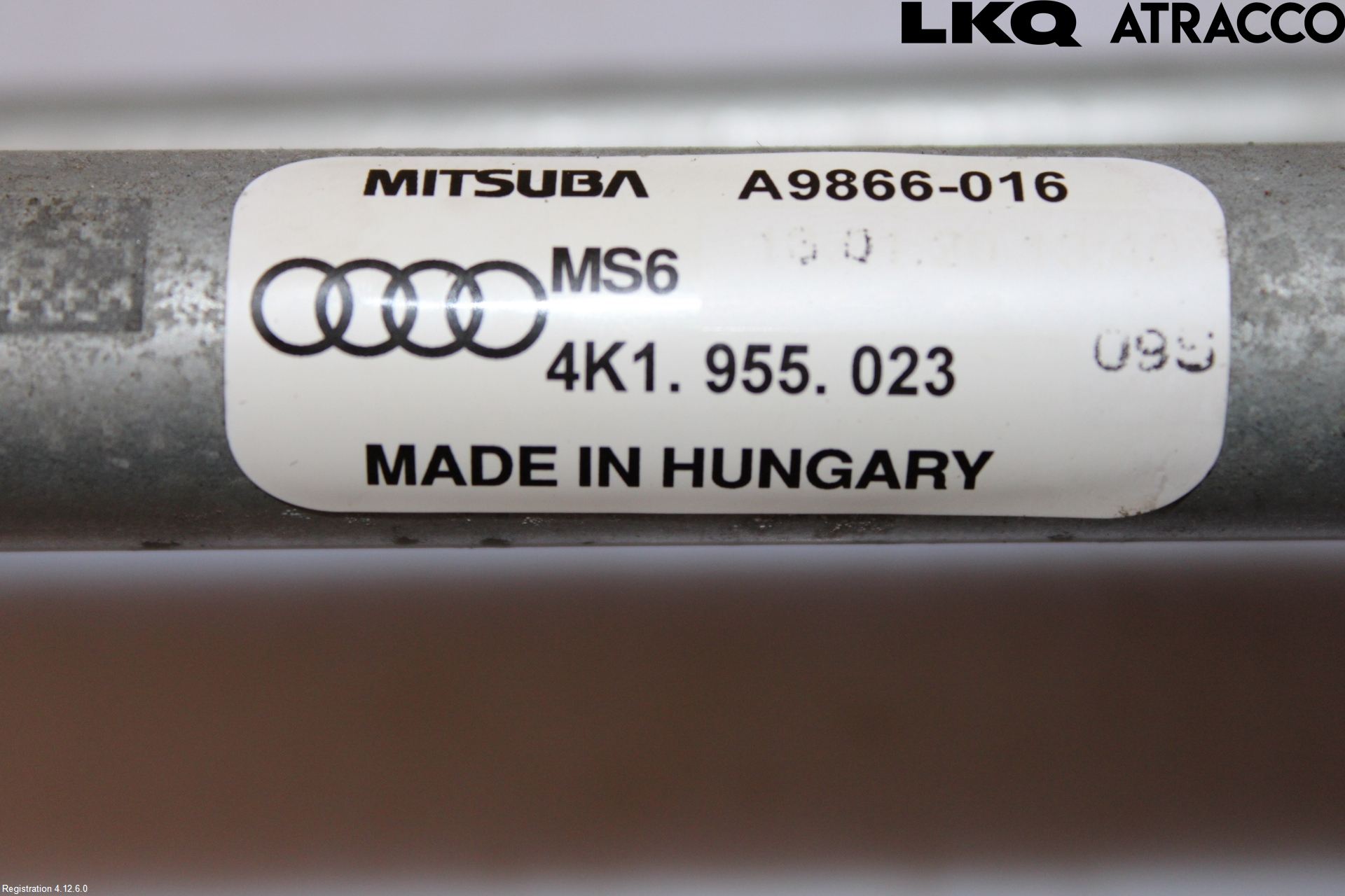 Audi A6 F2/C8 19- Viskeroverføring Frontrute
