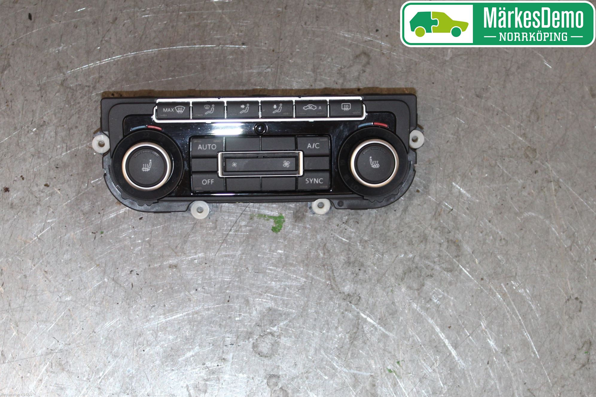 Volkswagen VW GOLF VI 09-13 Varmeapparat Panel(Regulering)