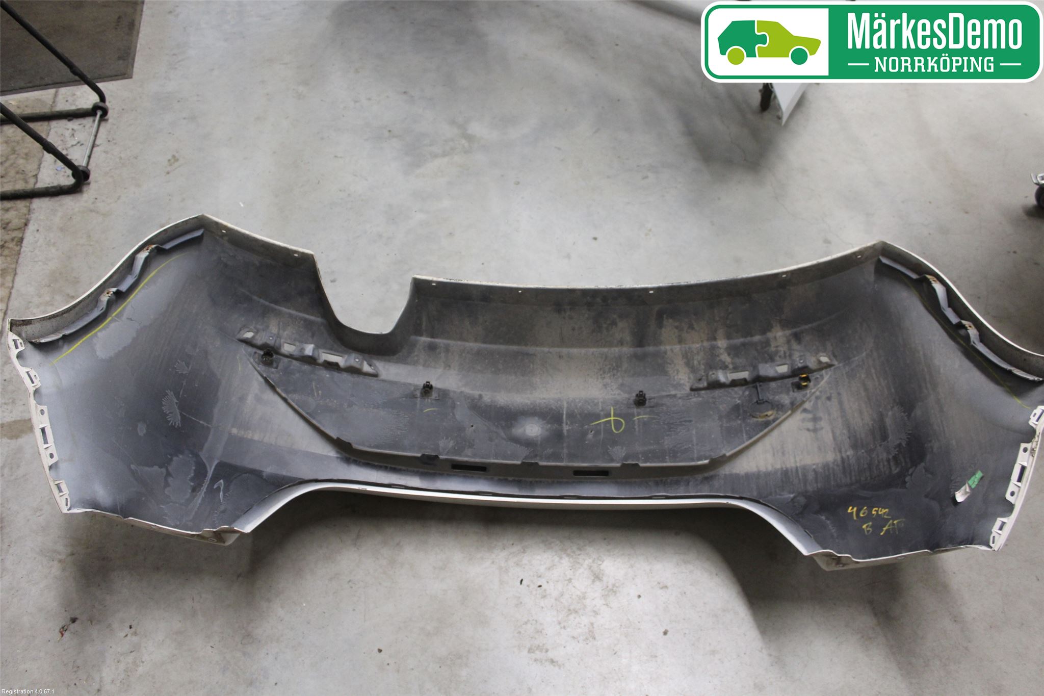 Seat LEON 06-12 Støtfanger Bak Overtrekk
