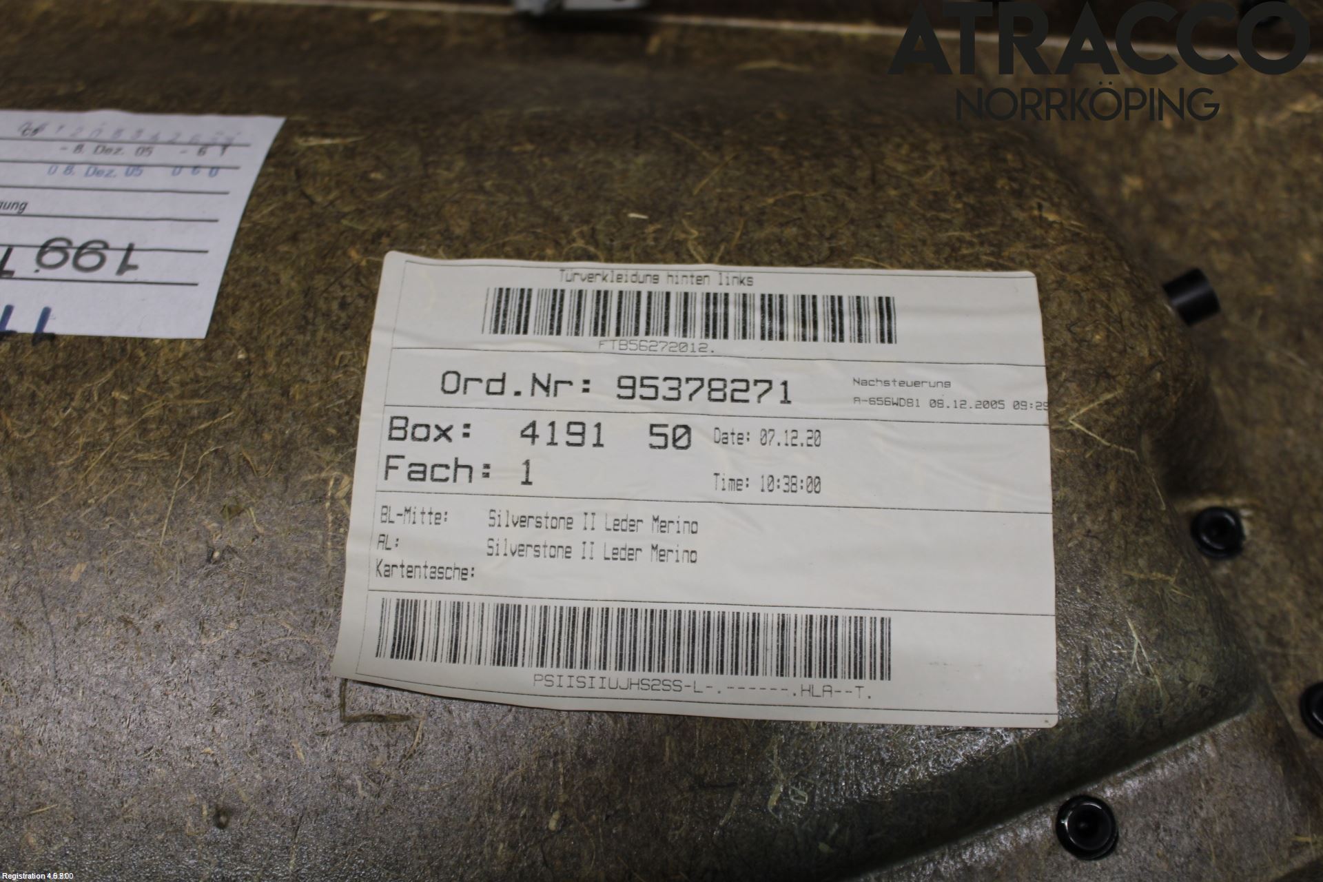 BMW 5 E60/61 Sed/Tou 02-10 Innr Dørtrekk Venstre