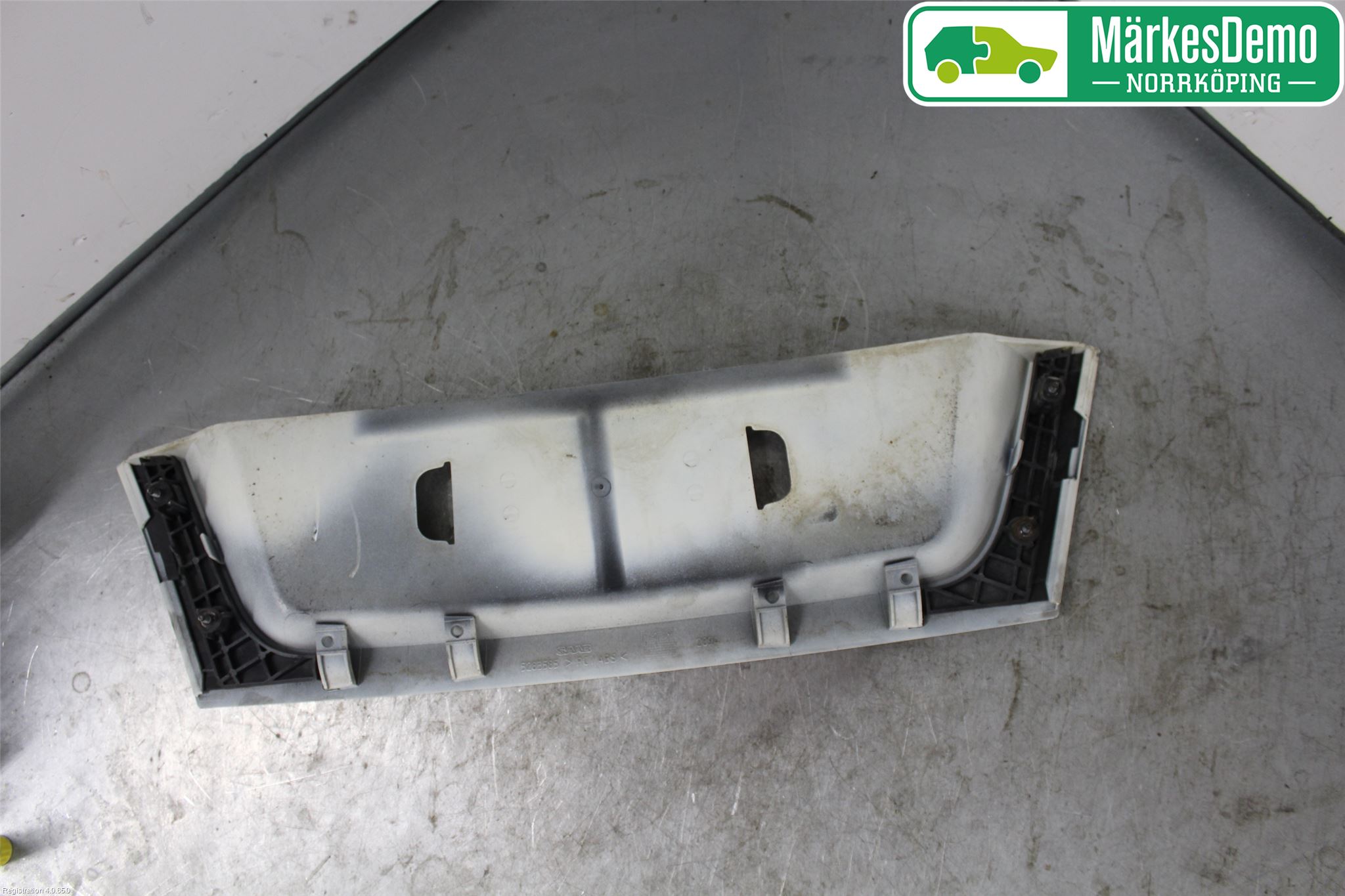Saab 9-5 -05 Refleksplate - Skiltplate