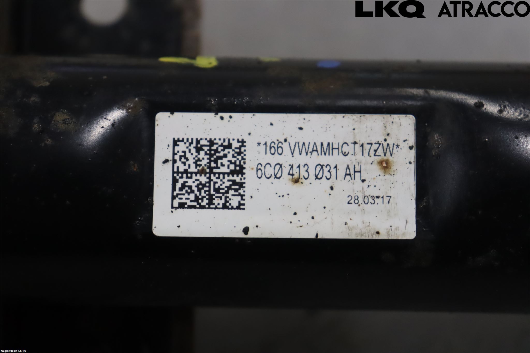 Volkswagen VW POLO 10-17 Fjærbein Foran Venstre