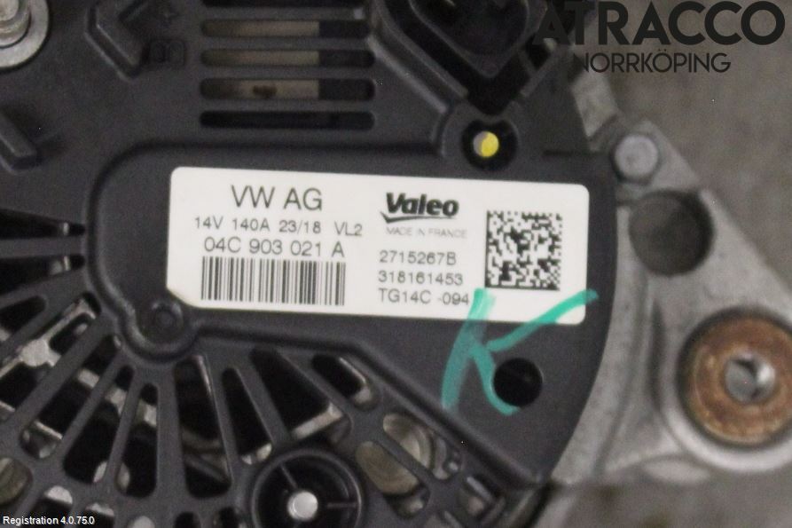 Volkswagen VW GOLF / E-GOLF VII 13-20 Dynamo