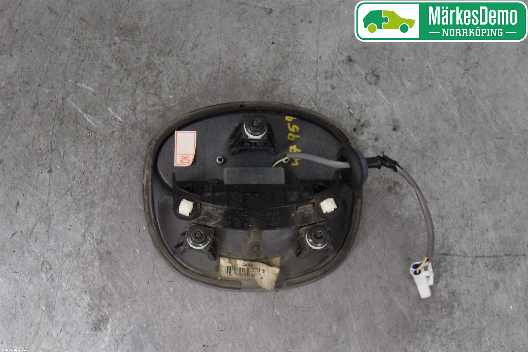 Hyundai i30 FD 07-12 Bakluke Handtak Ytre