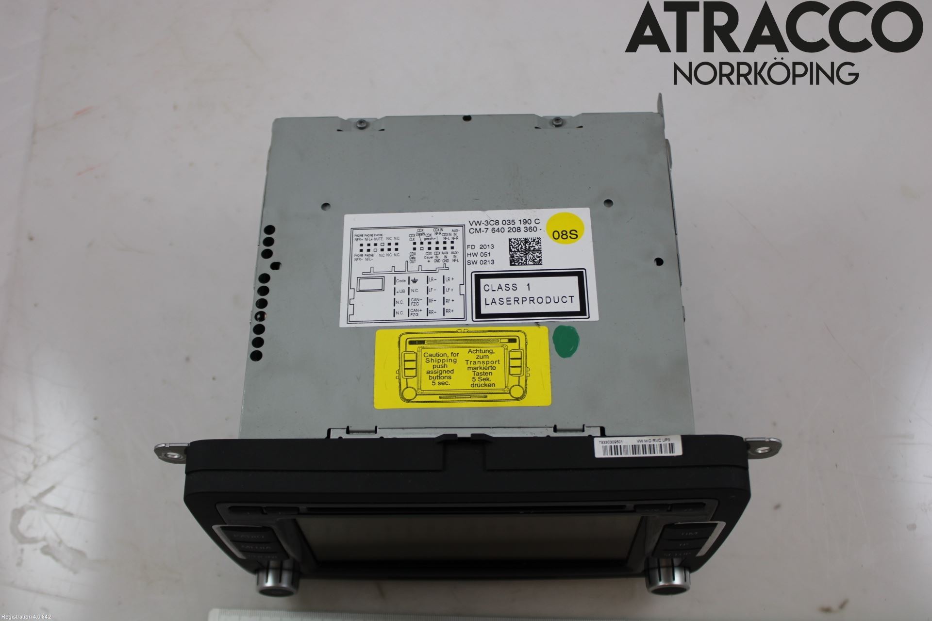 Volkswagen VW PASSAT 11-14 Stereo Radio Med Cd