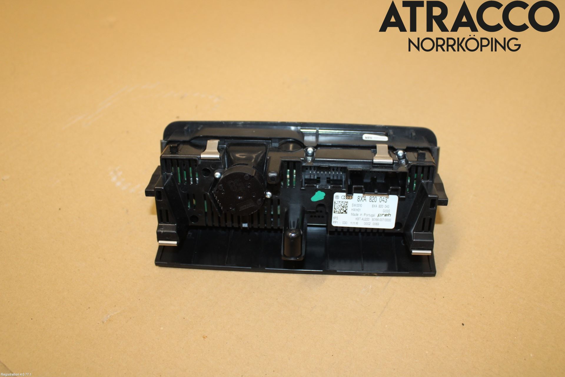 Audi A1/S1 11-18 Varmeapparat Panel(Regulering)