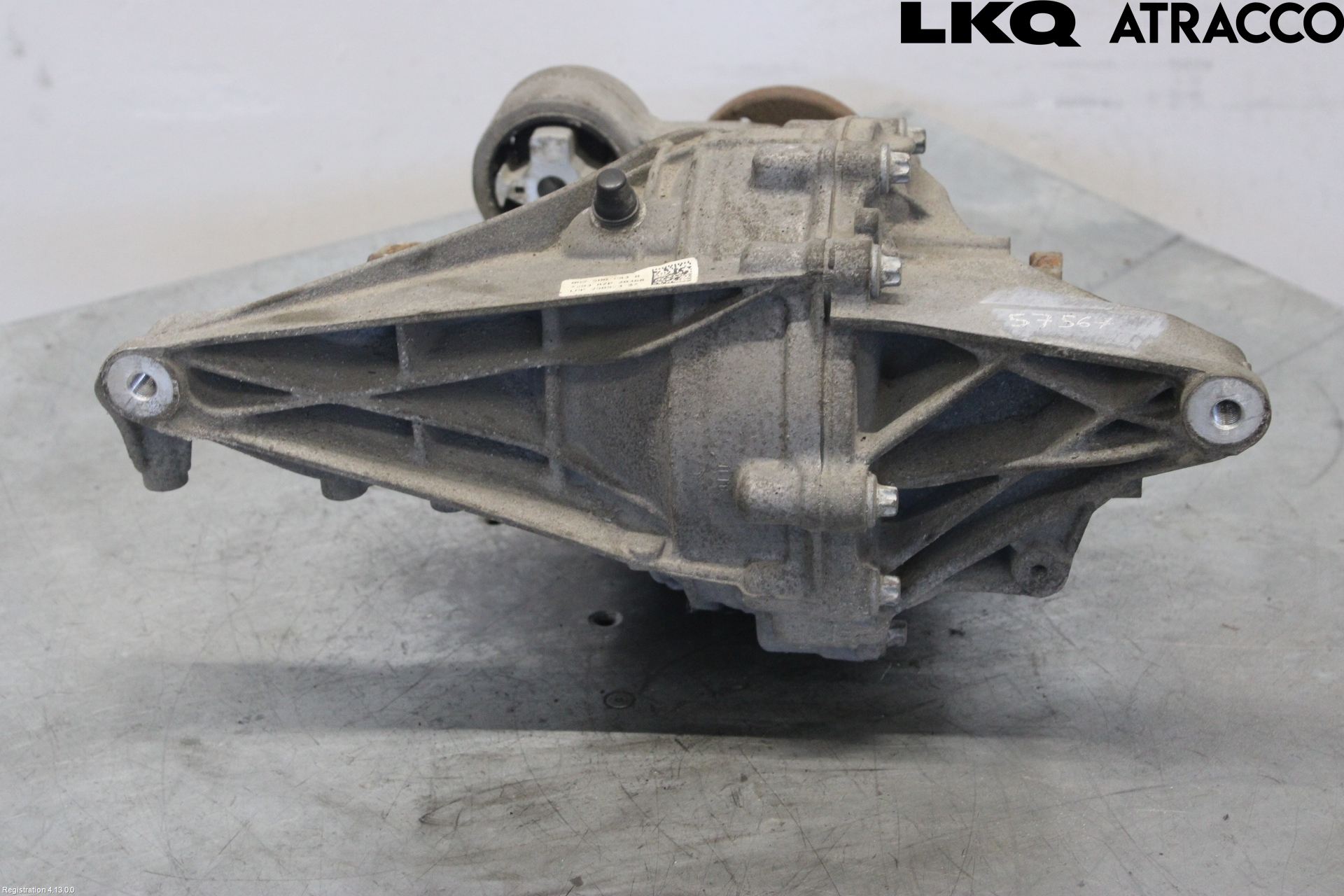 Volkswagen VW TOUAREG CR 18- Bakaksel Kardang Bak -Diff