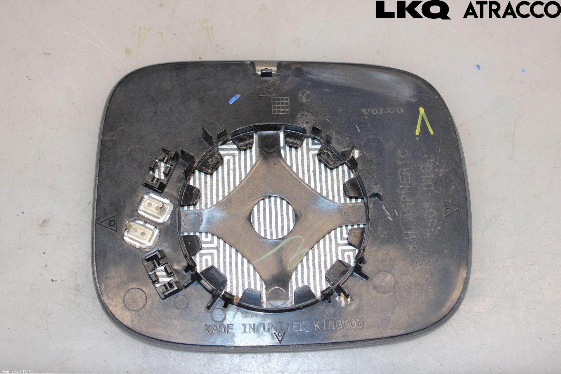 Volvo XC70 08-13 Speil Glass V