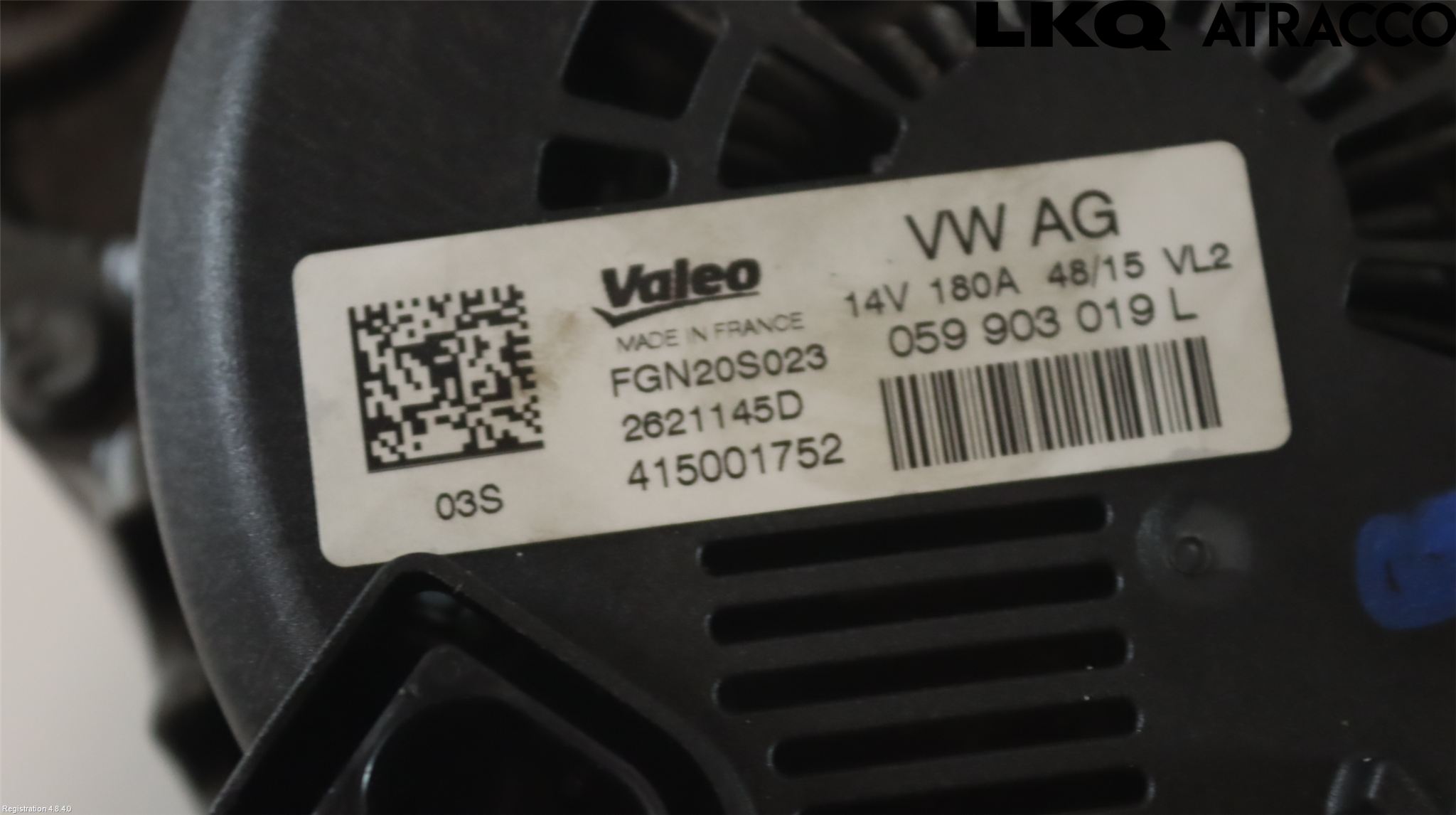 Audi A6 ALLROAD 12-18 Dynamo