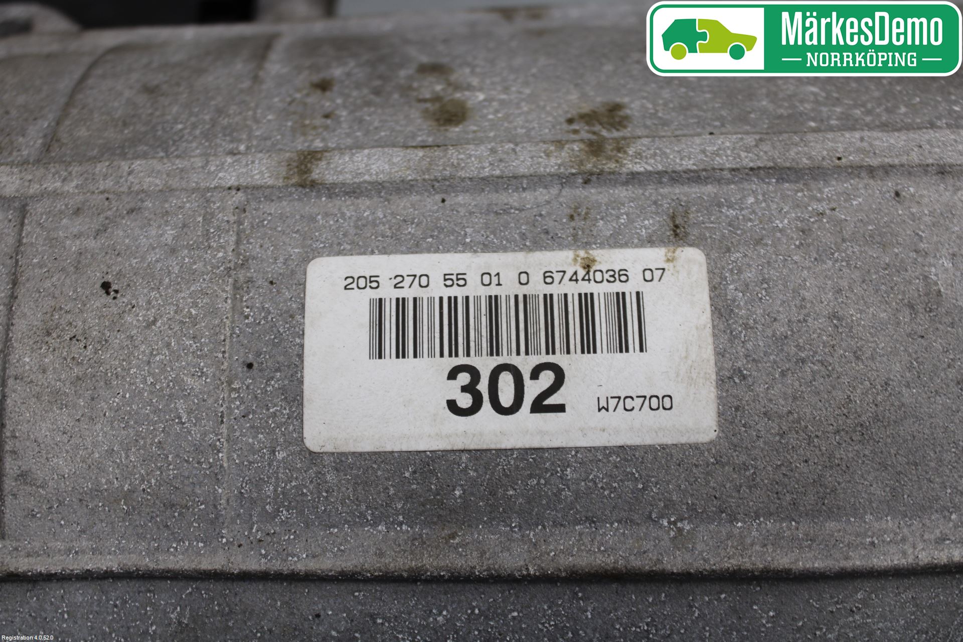 Mercedes-Benz MB C-KLASS (W205) 14-21 Gearkasse Automat