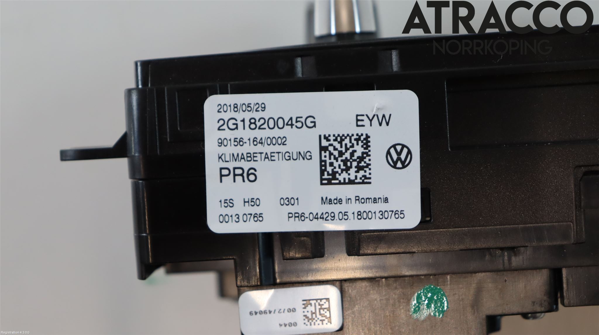 Volkswagen VW POLO VI 18->> Varmeapparat Panel(Regulering)
