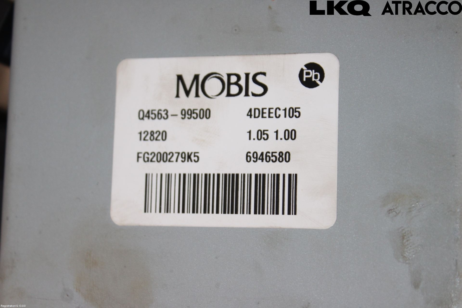 Kia NIRO (DE) 17-22 Rattakselaggregat Innebygd Servo