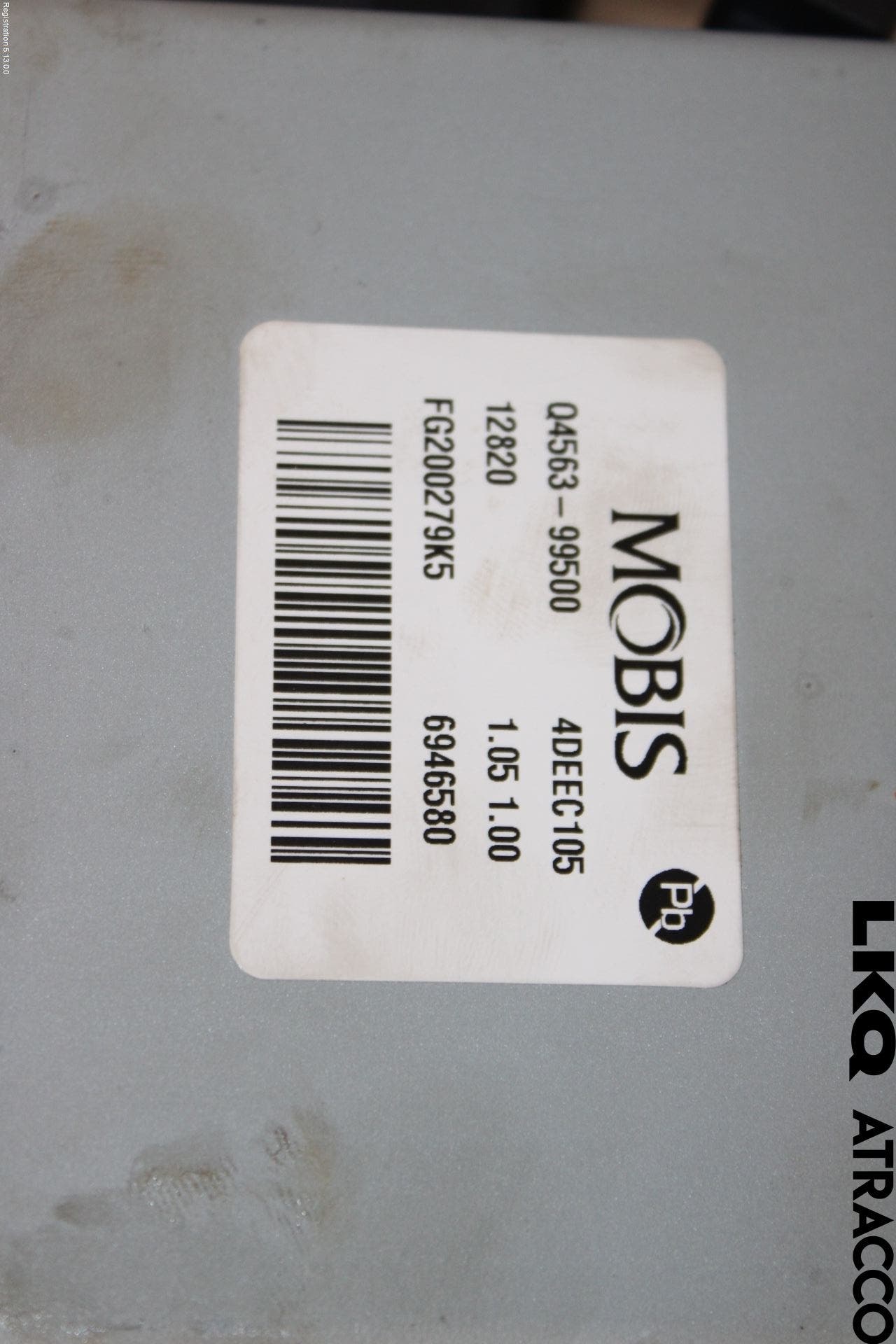 Kia NIRO (DE) 17-22 Rattakselaggregat Innebygd Servo