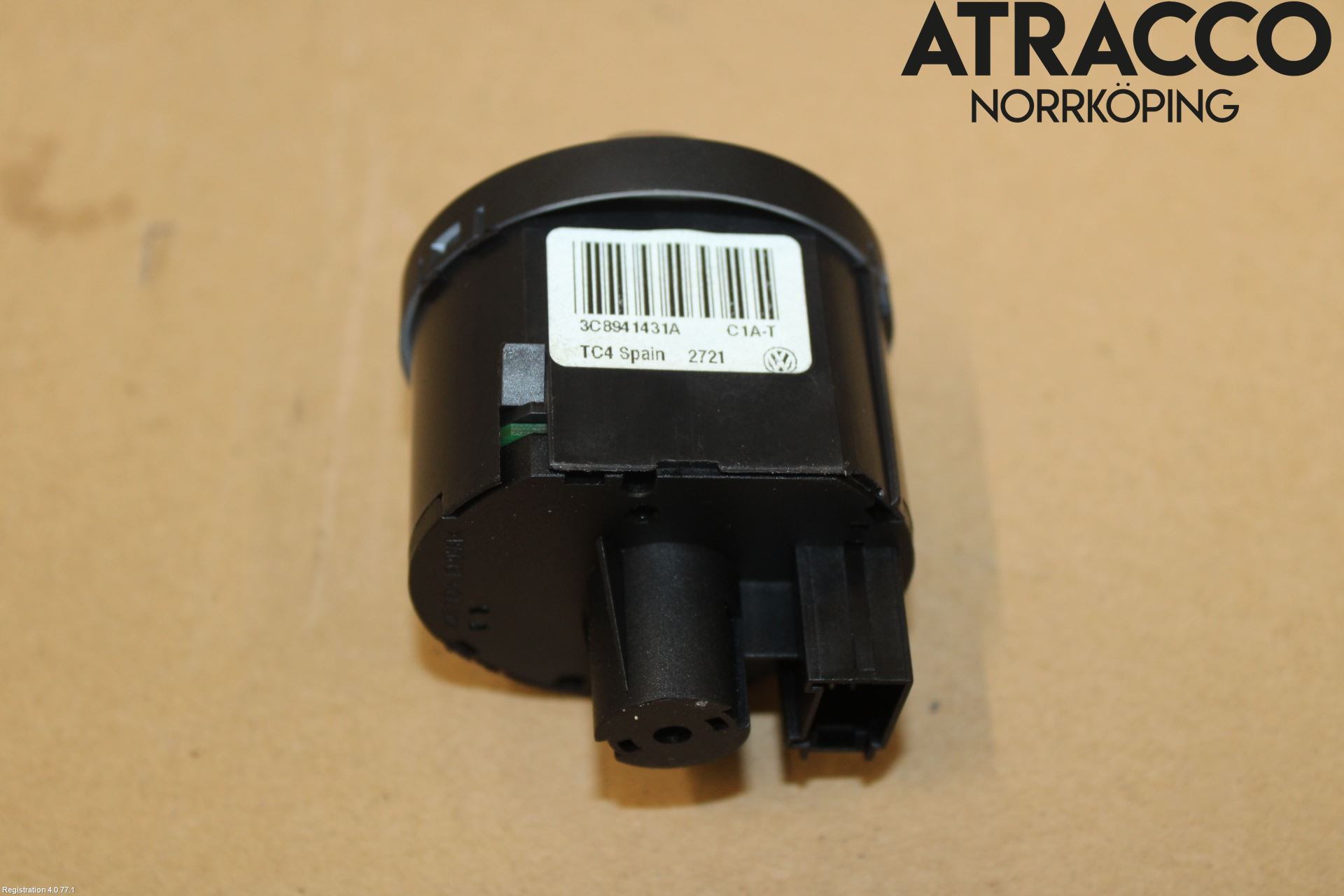 Volkswagen VW GOLF VI 09-13 Bryter Hovedlys