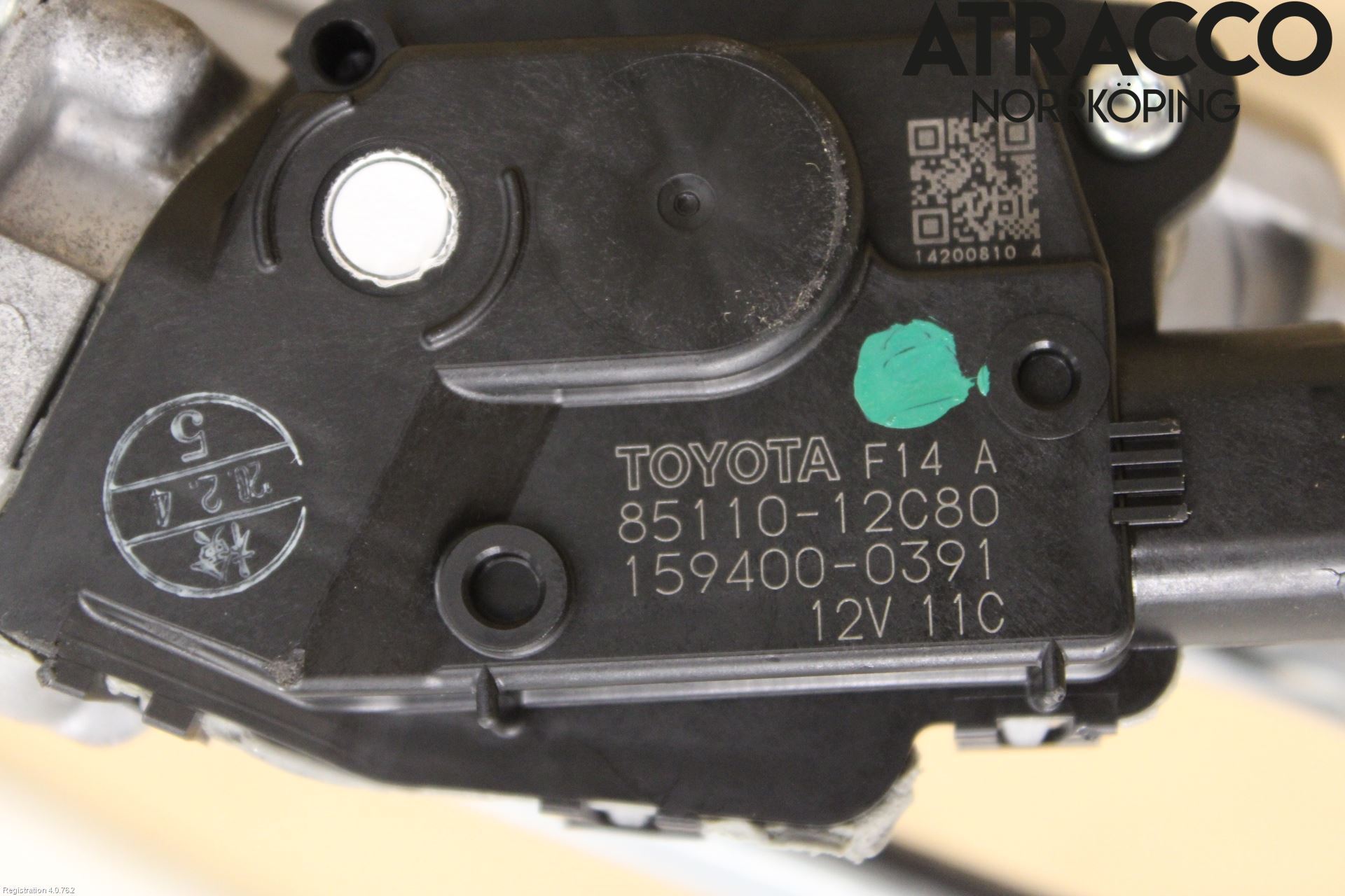 Toyota COROLLA 19- Viskeroverføring Frontrute