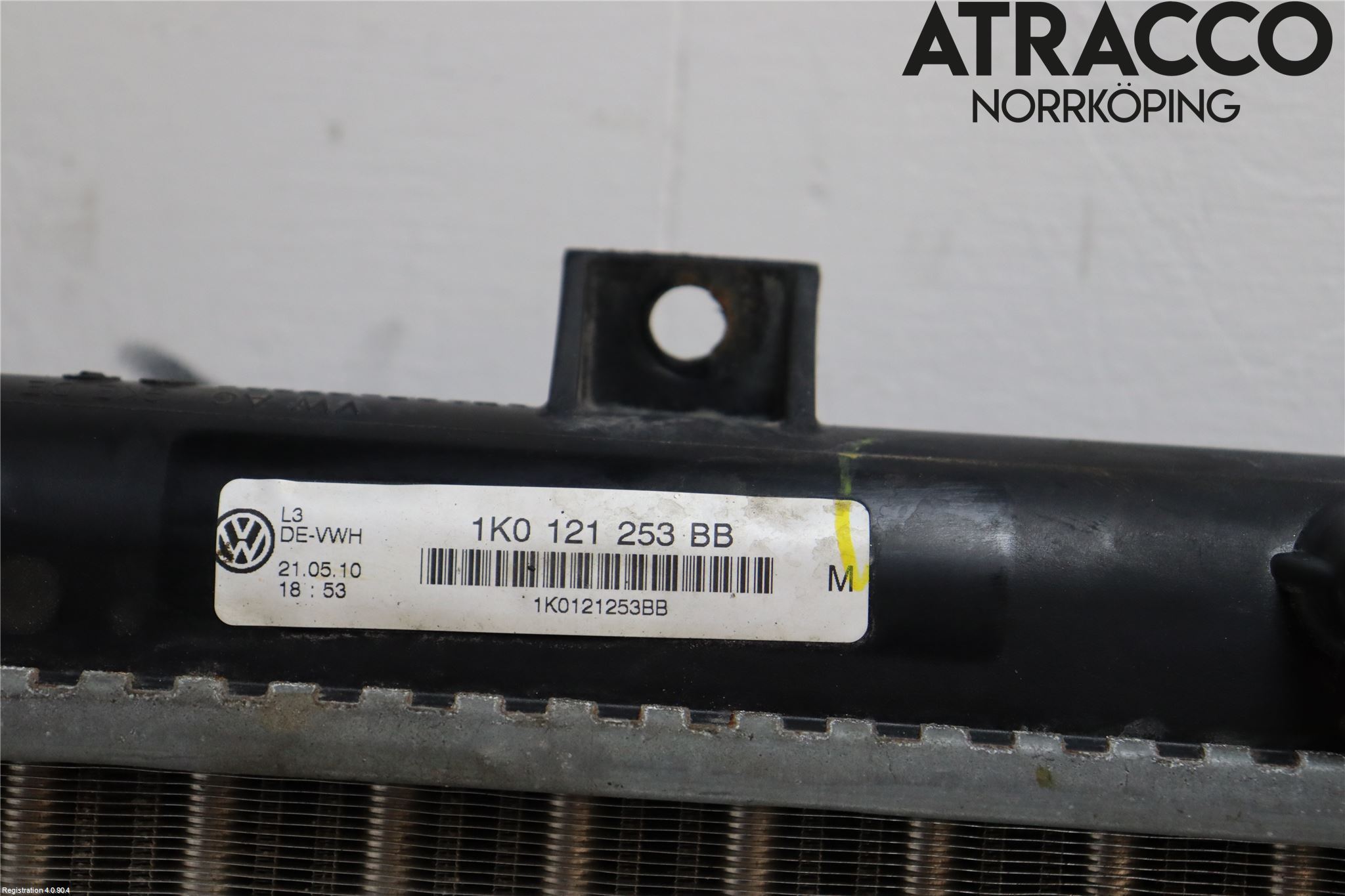 Volkswagen VW GOLF VI 09-13 Radiator Manuell