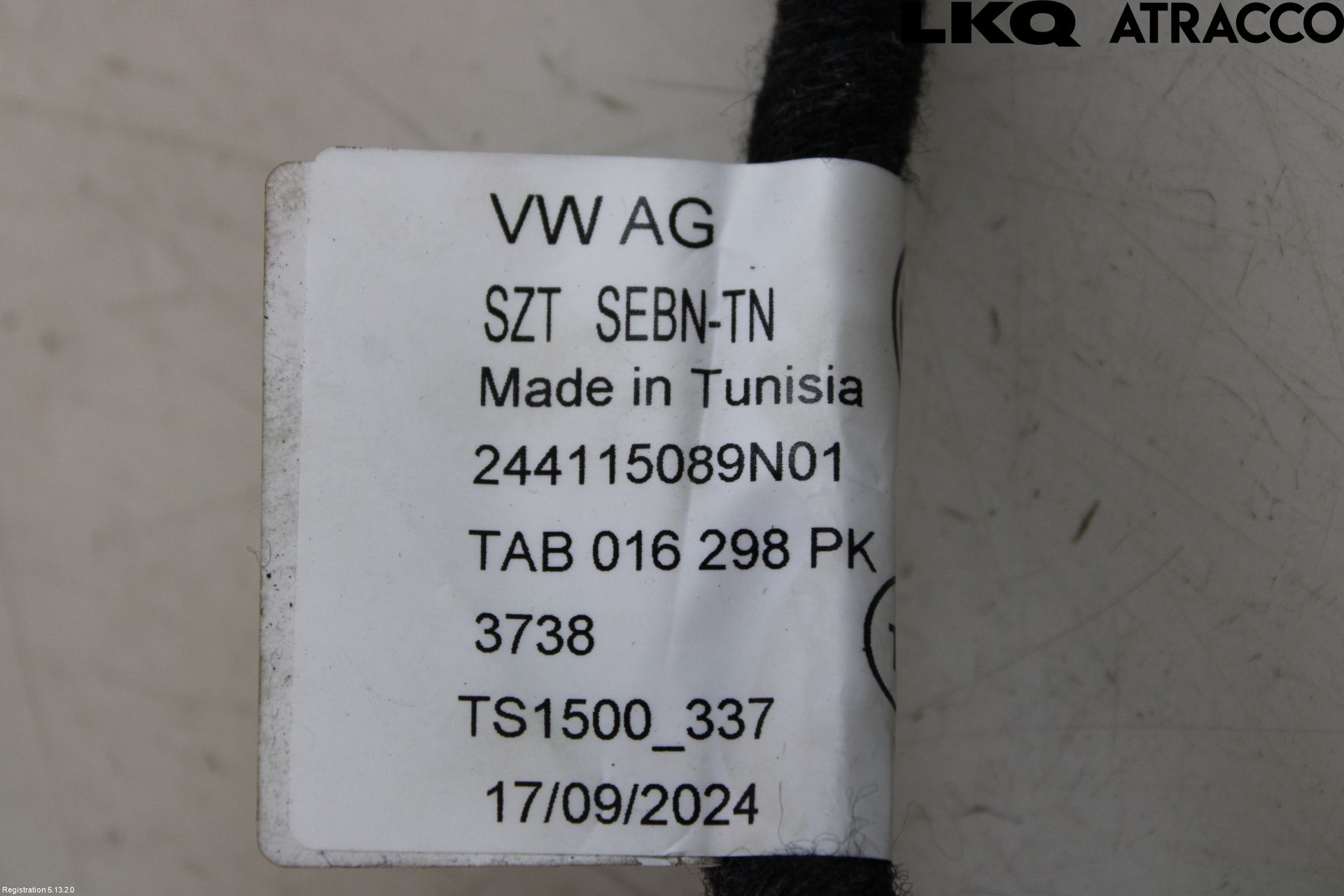Volkswagen VW ID.7/TOURER 24- Ledningsnett