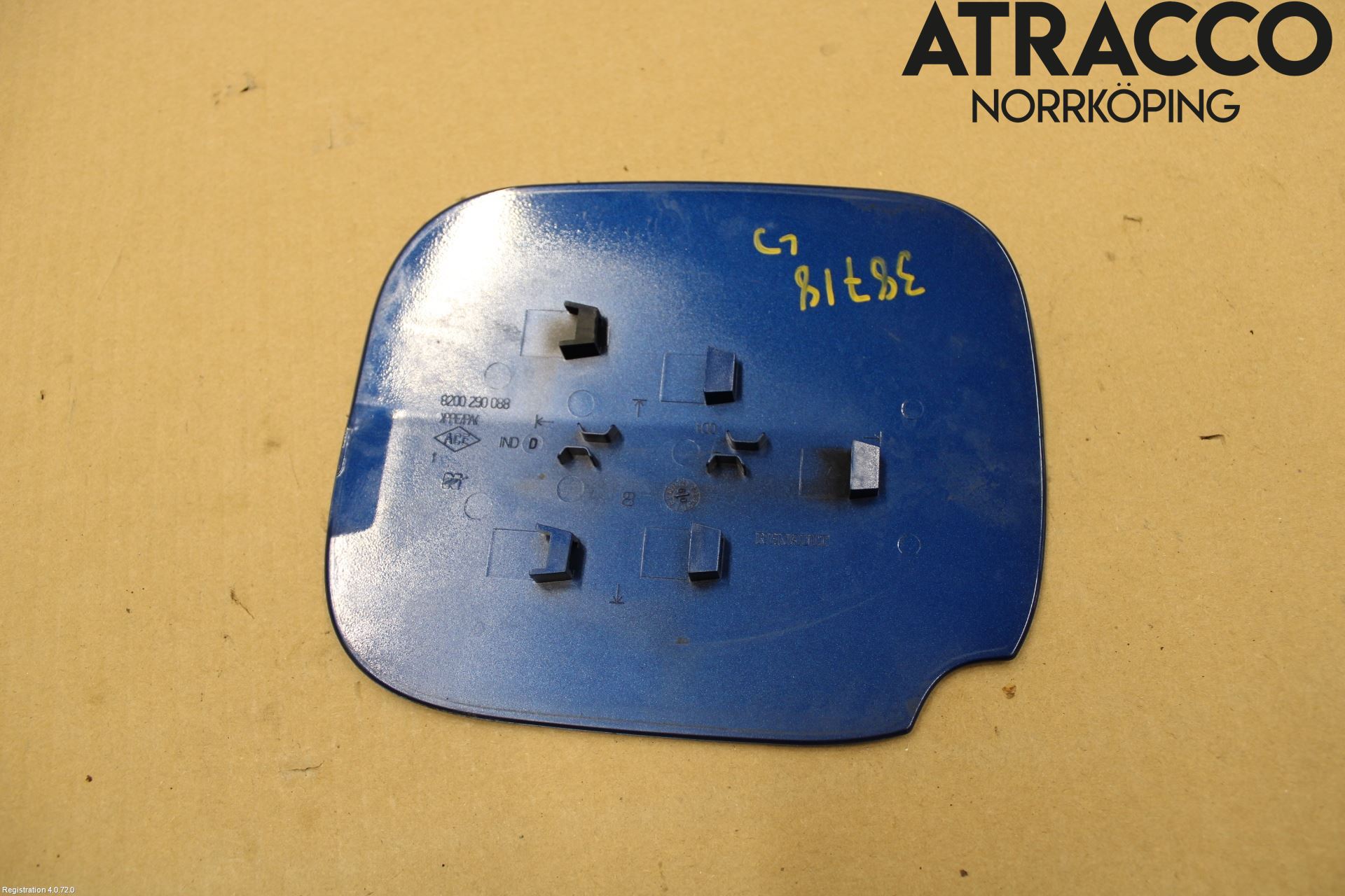 Renault CLIO III  09-12 Drivstoff Tankluke