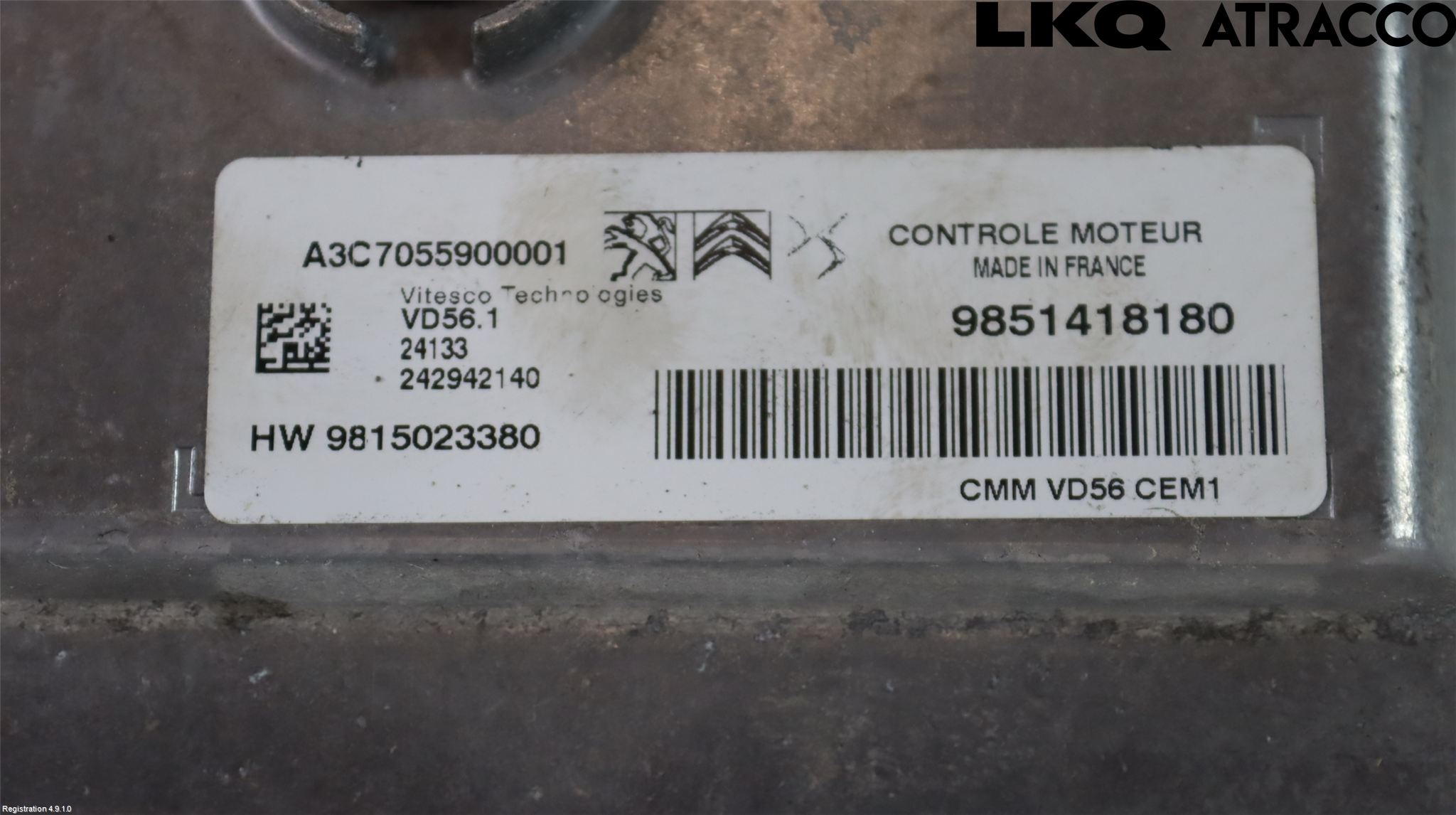 Opel MOKKA 21- Styreenhet Innsprøytning