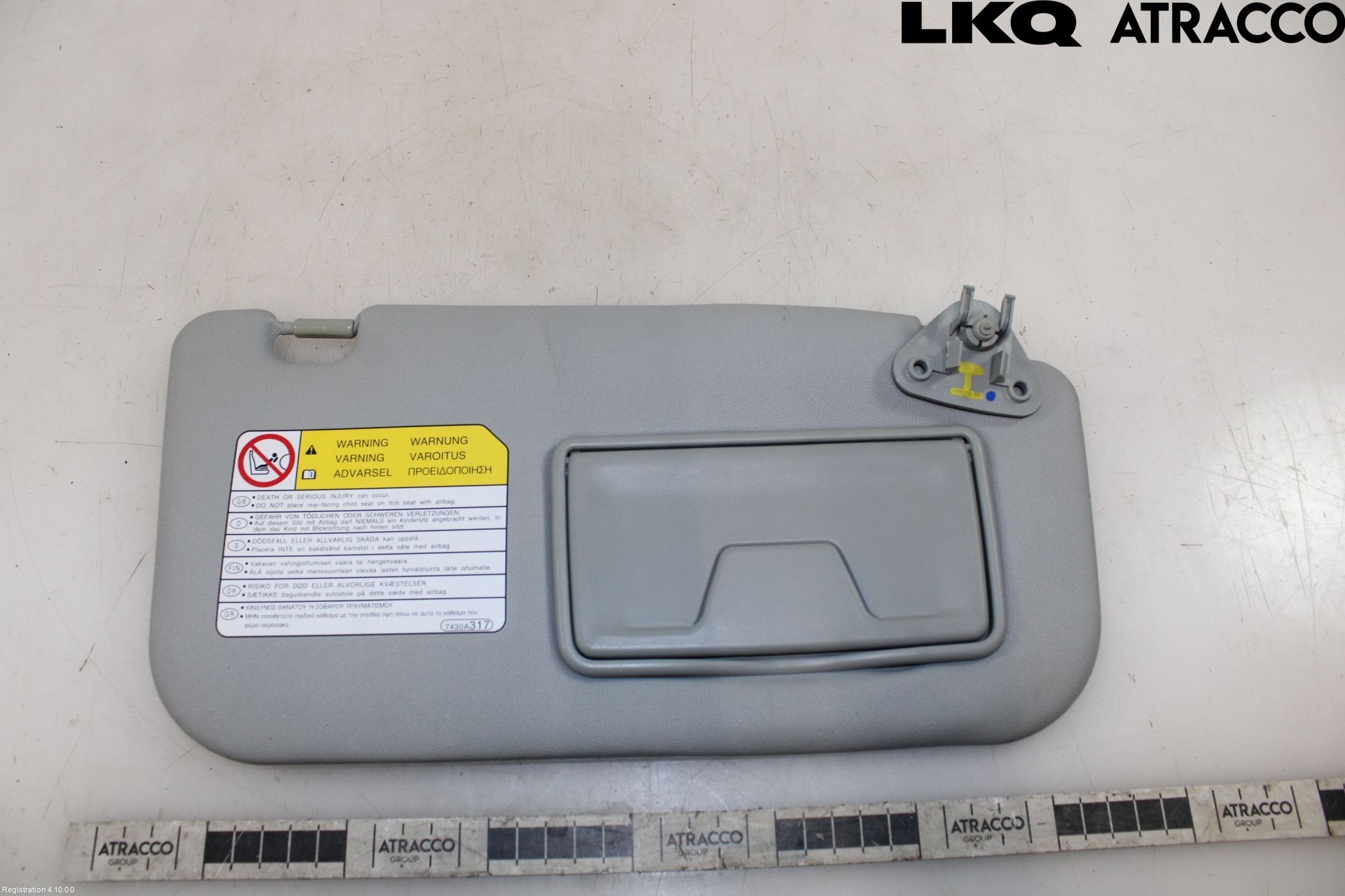 Mitsubishi LANCER 07-14 Innr Solskjerm