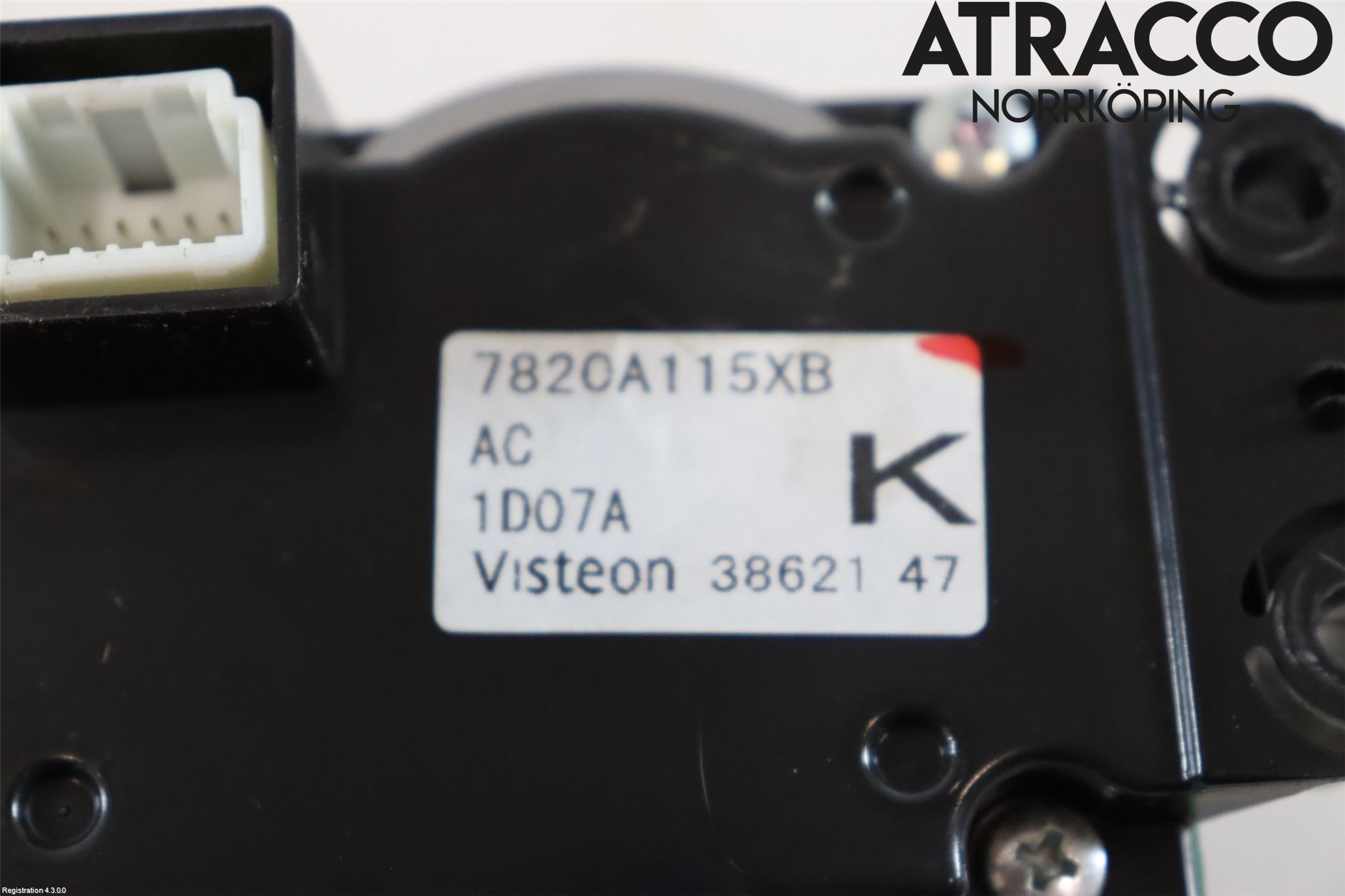 Mitsubishi ASX 10-22 Varmeapparat Panel(Regulering)