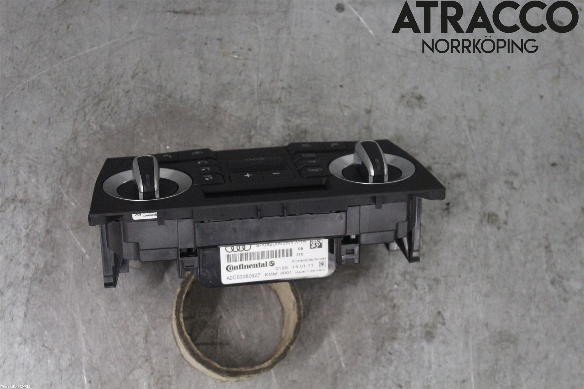 Audi A3/S3 05-13 Varmeapparat Panel(Regulering)