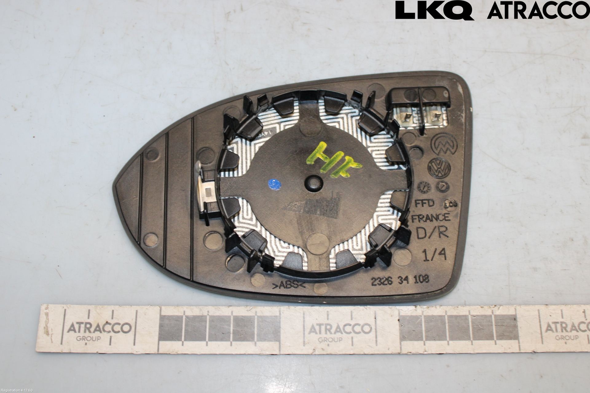 Volkswagen VW PASSAT 15-19 Speil Glass H