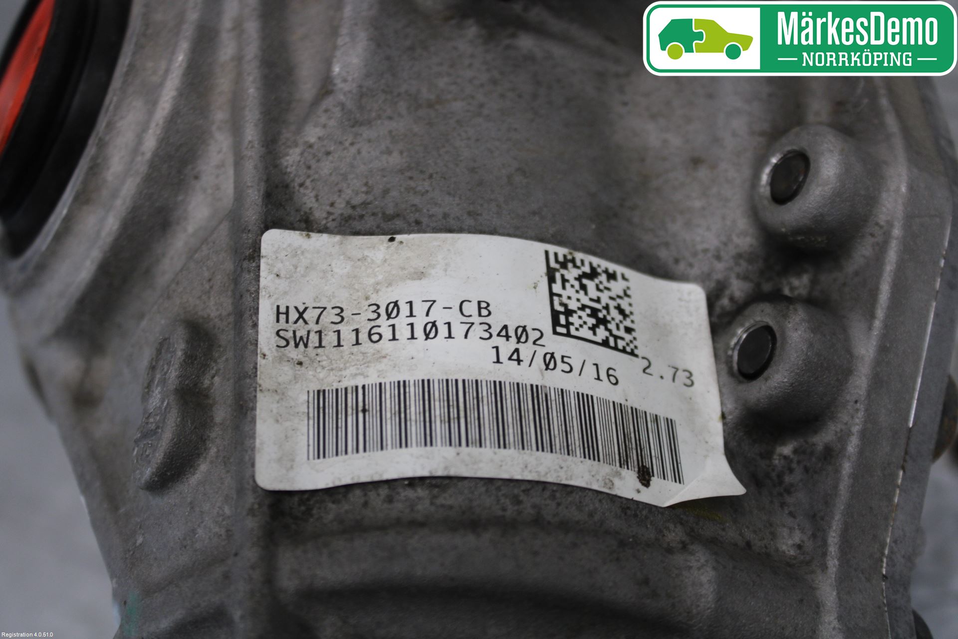 Jaguar XE (X760) 15-24 Kardang Foran