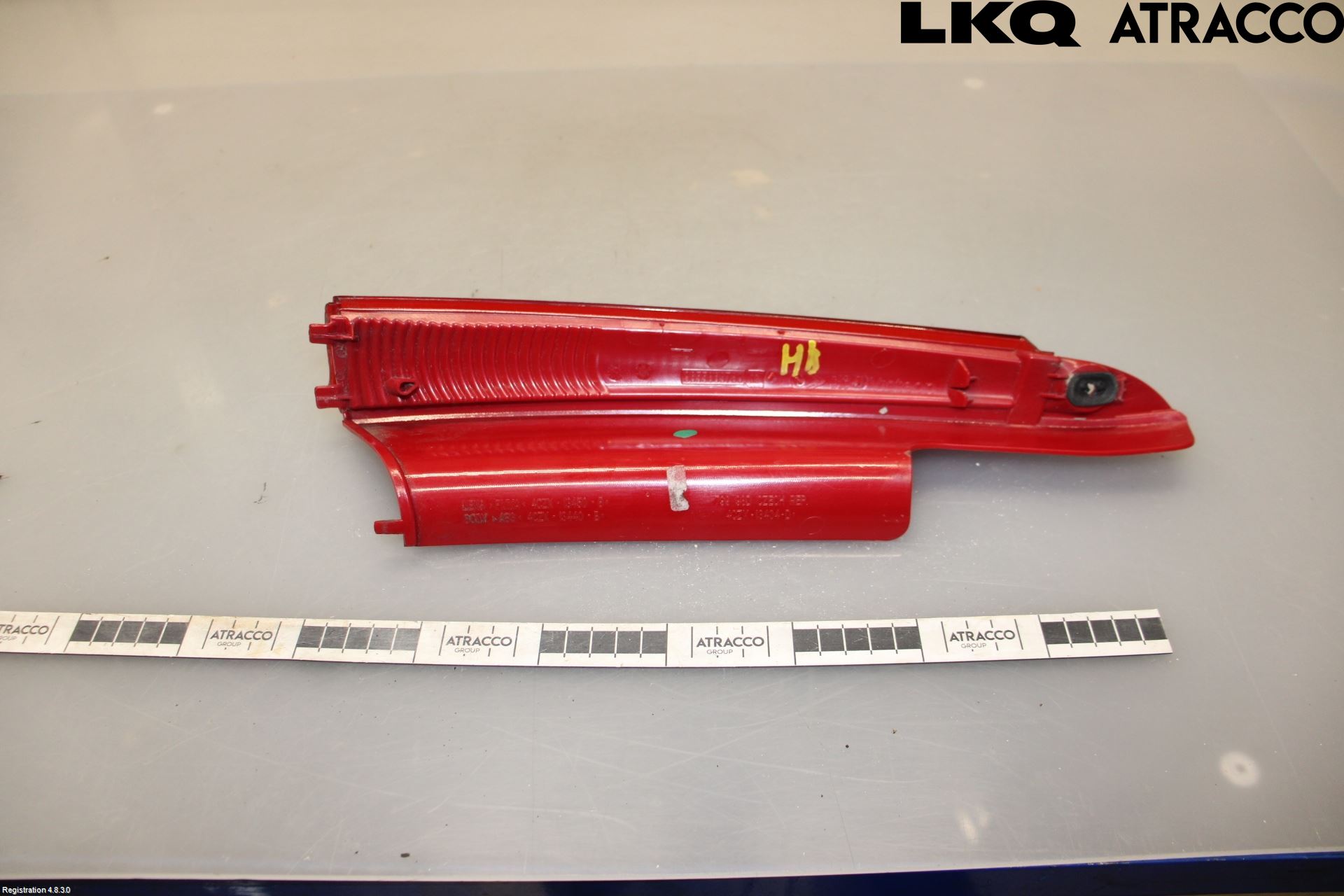 Citroen C4 I   05-10 Baklykt Høyre  På Luke(Indre)