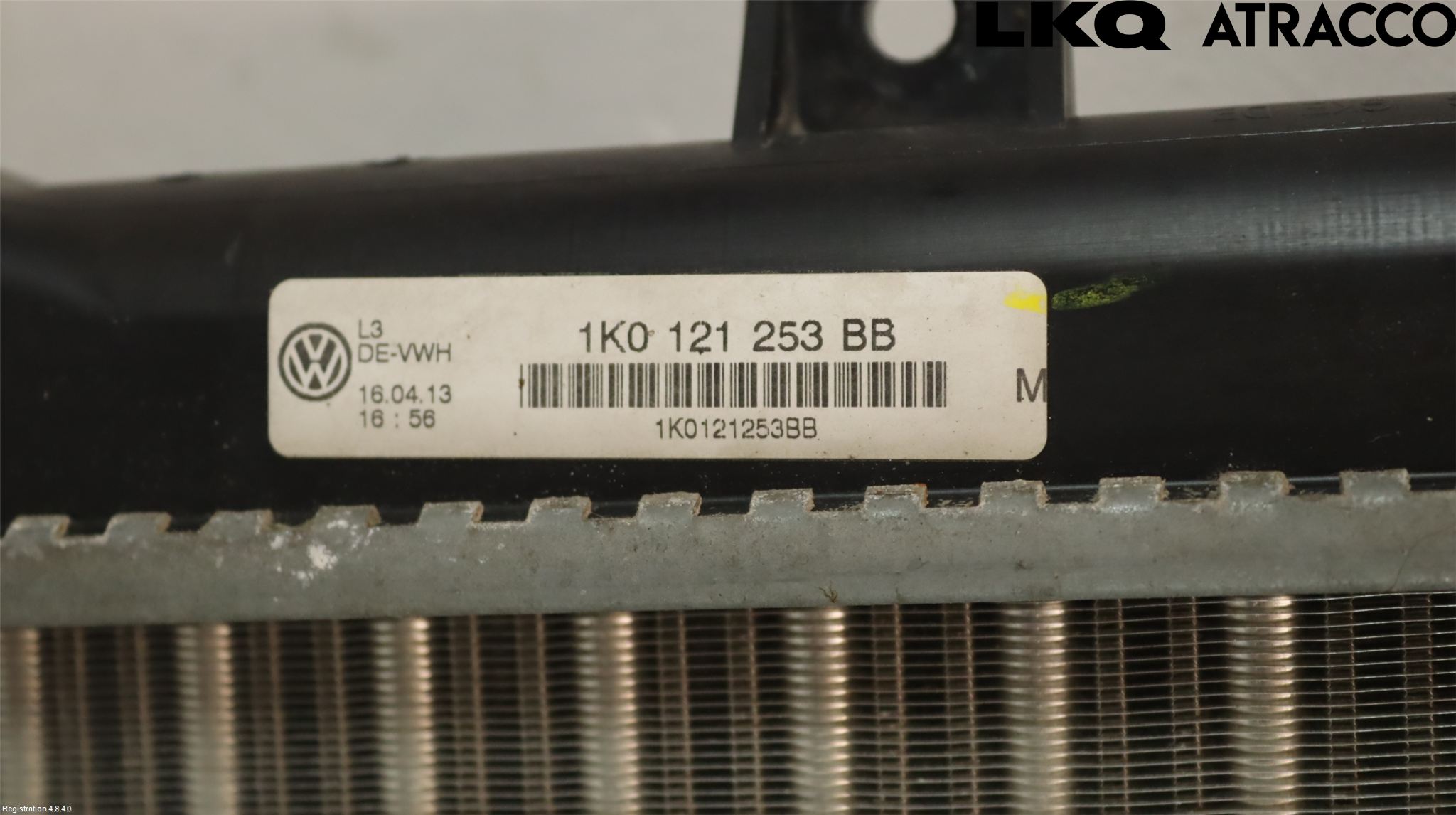 Volkswagen VW CADDY 11-15 Radiator Manuell