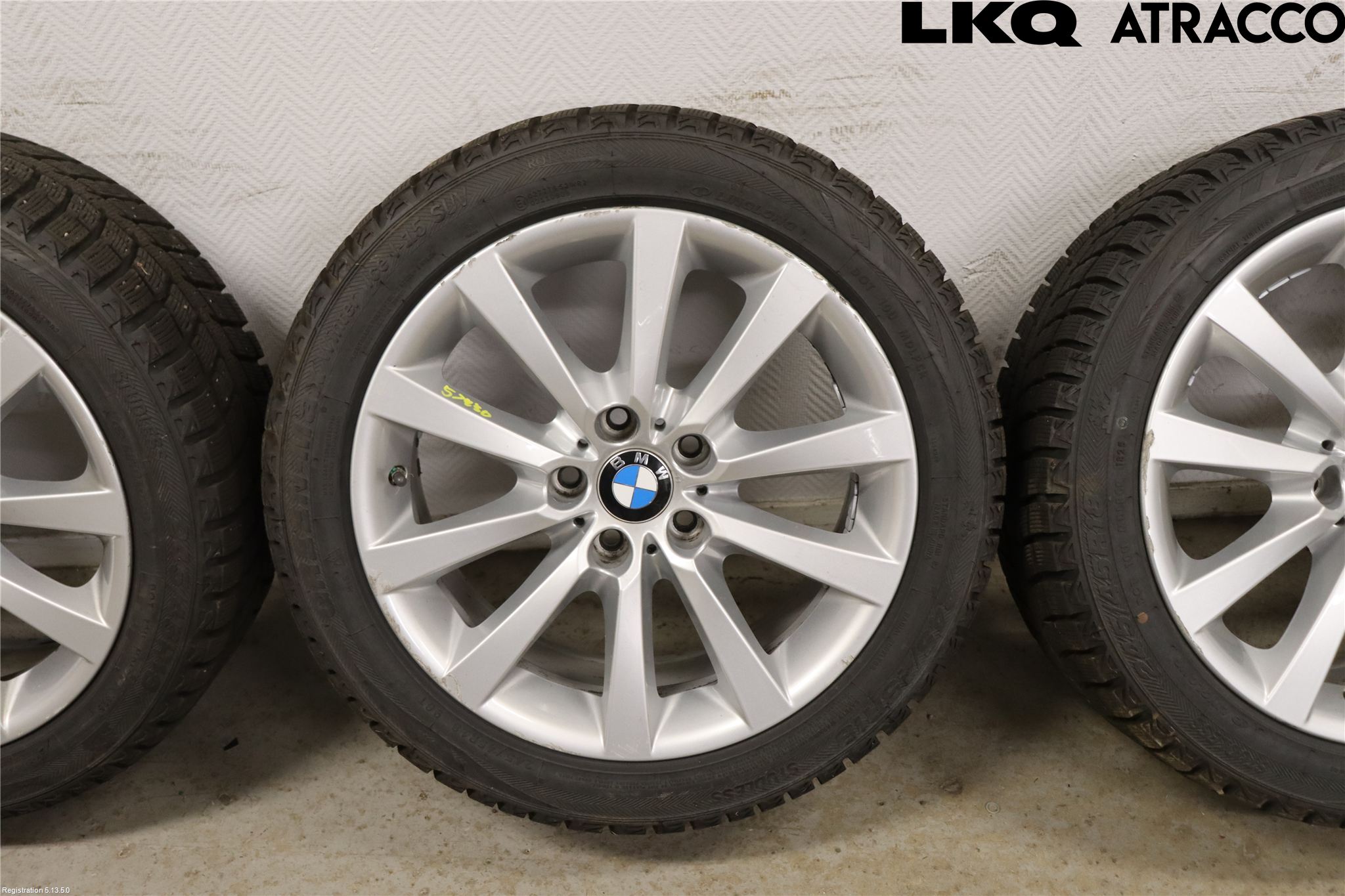 BMW 5 F10/F11/F18 09-17 Dekk Vinter På Alu Felg 4Stk
