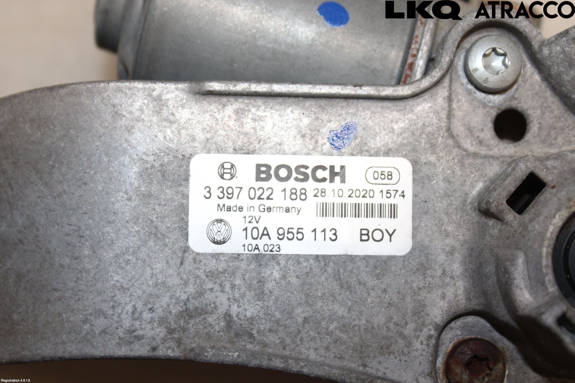 Volkswagen VW ID.3 21- Viskeroverføring Frontrute