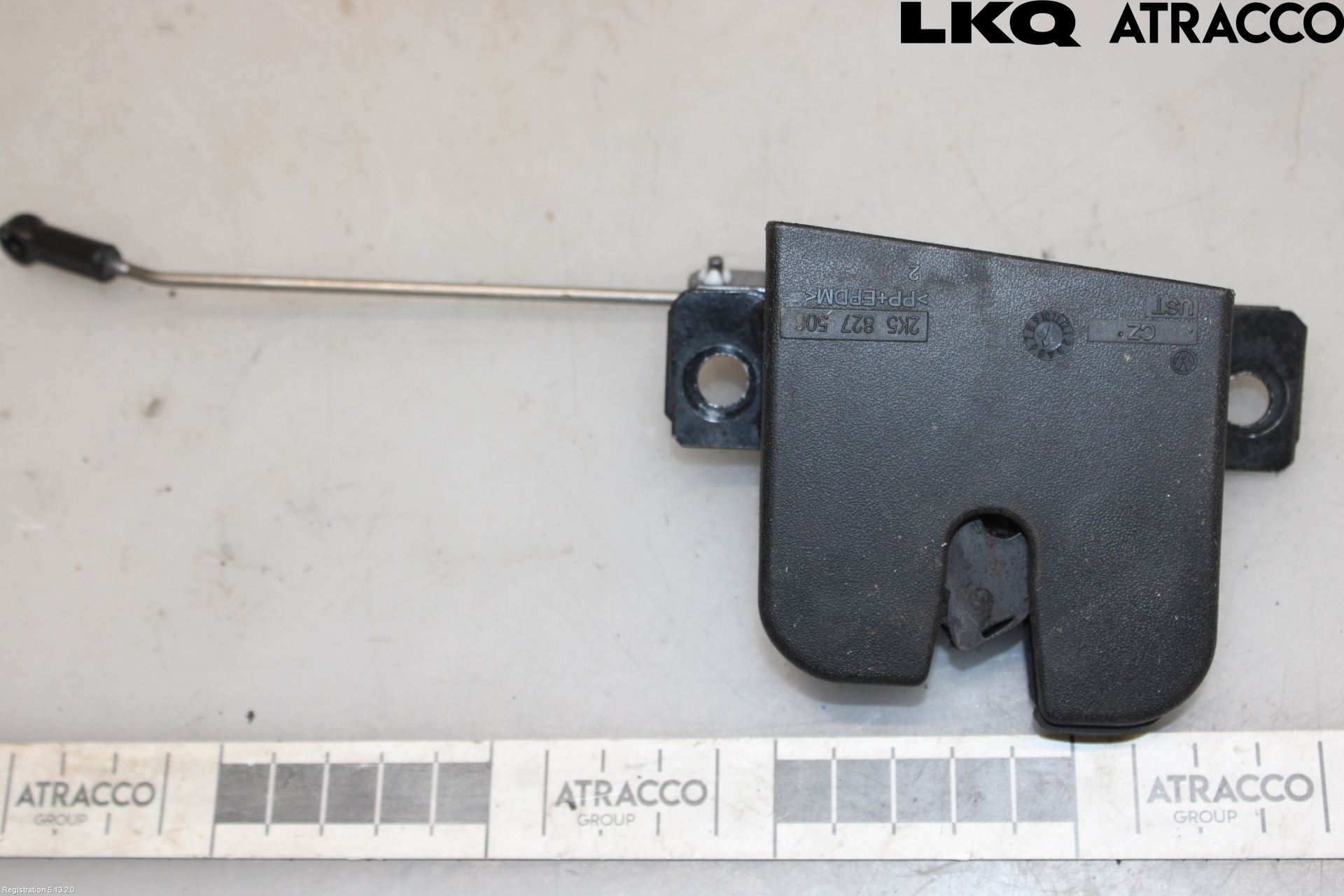 Volkswagen VW CADDY 16-20 Bakluke-Lokk Låsekasse
