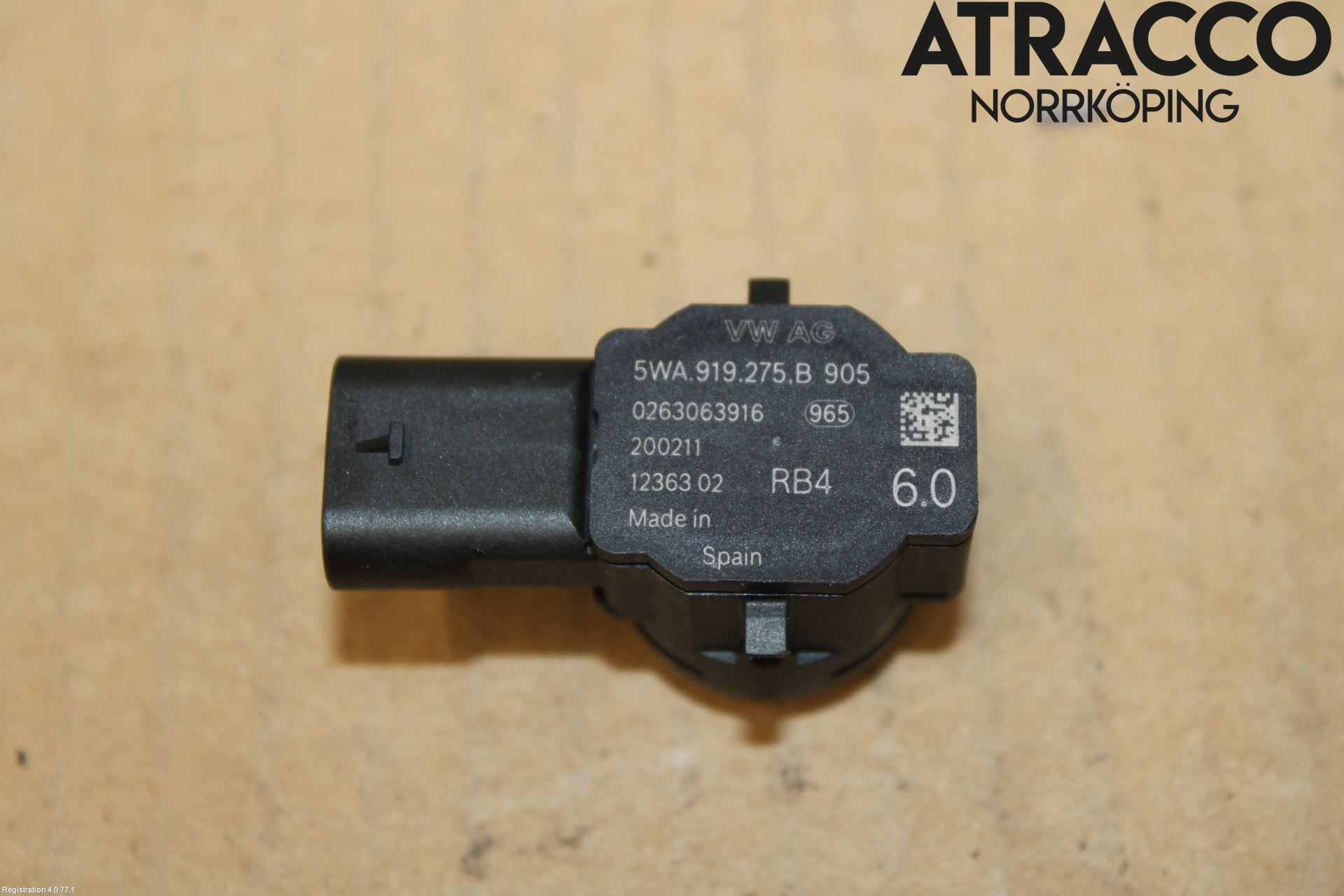 Volkswagen VW GOLF / E-GOLF VIII 20- Sensor Ryggesensor