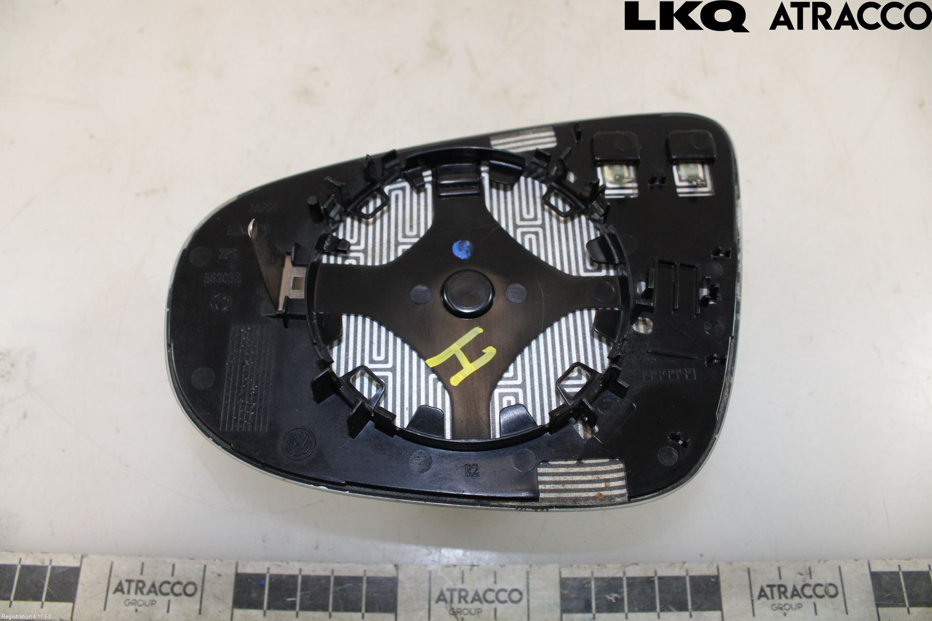 Volkswagen VW GOLF VI 09-13 Speil Glass H