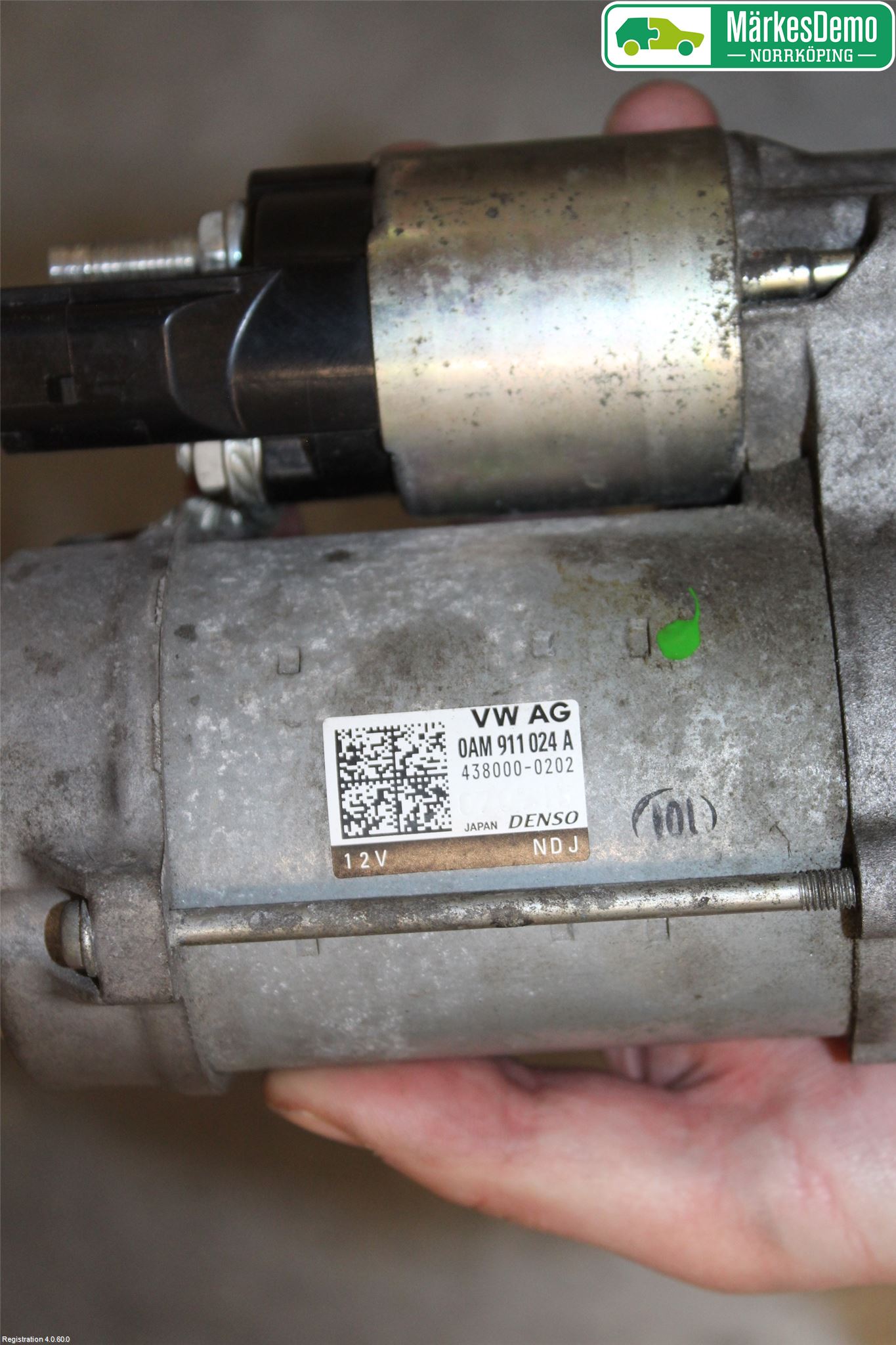 Skoda FABIA 15-21 Startmotor