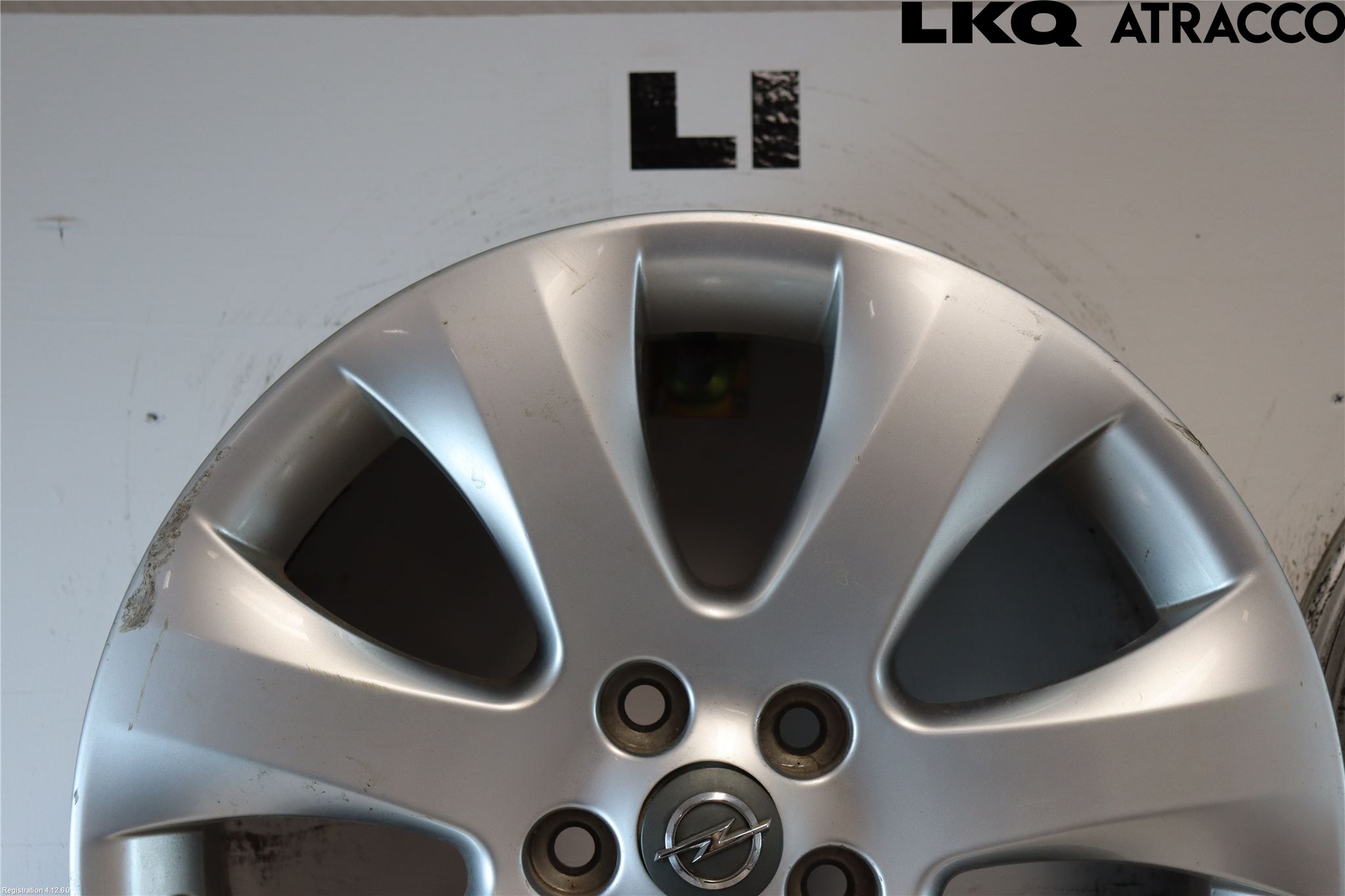 Opel ASTRA J 10-15 Felg Aluminium Sett 4Stk