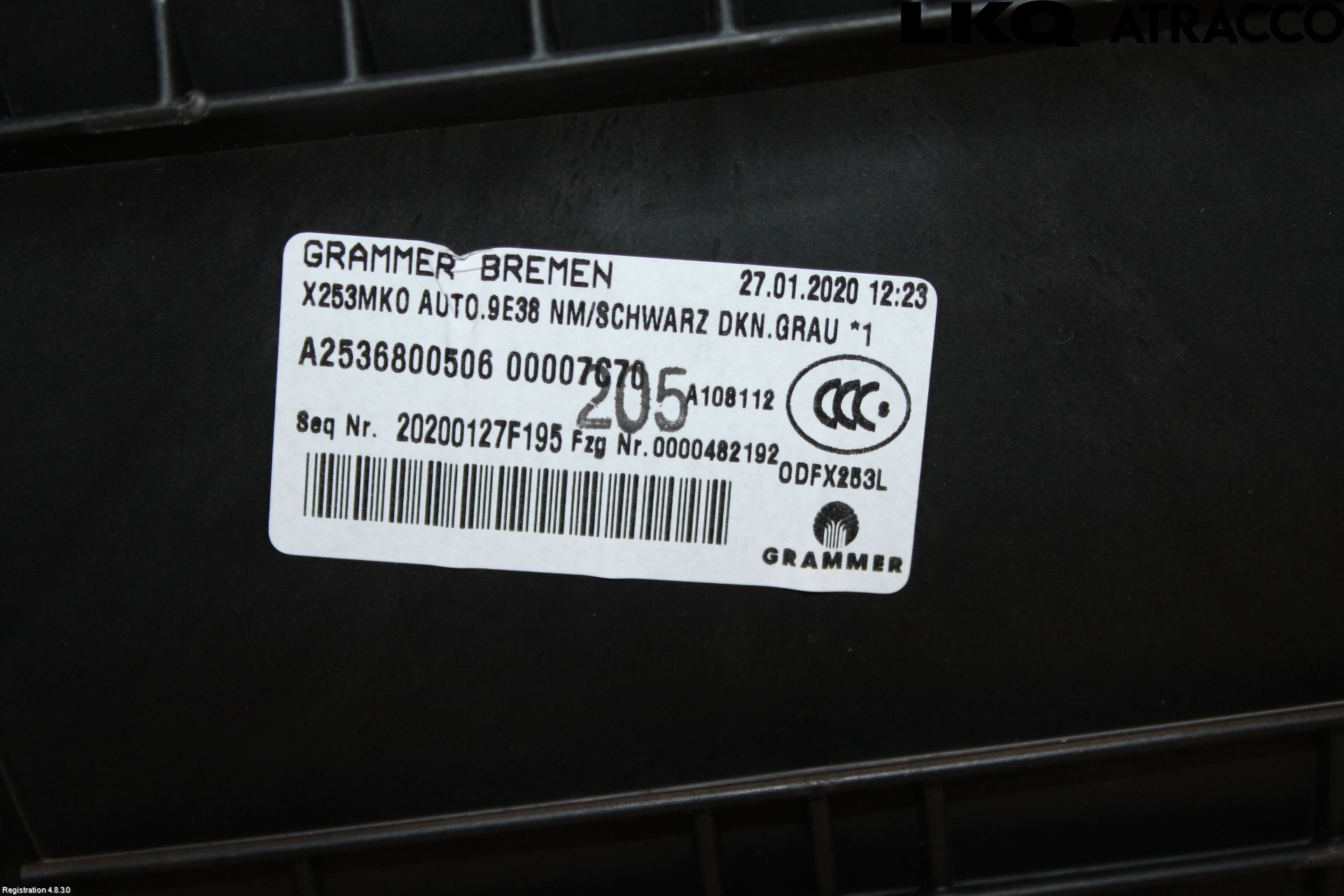 Mercedes-Benz MB GLC-KLASS (X253/C253) 15-22 Innr Konsoll-Lomme