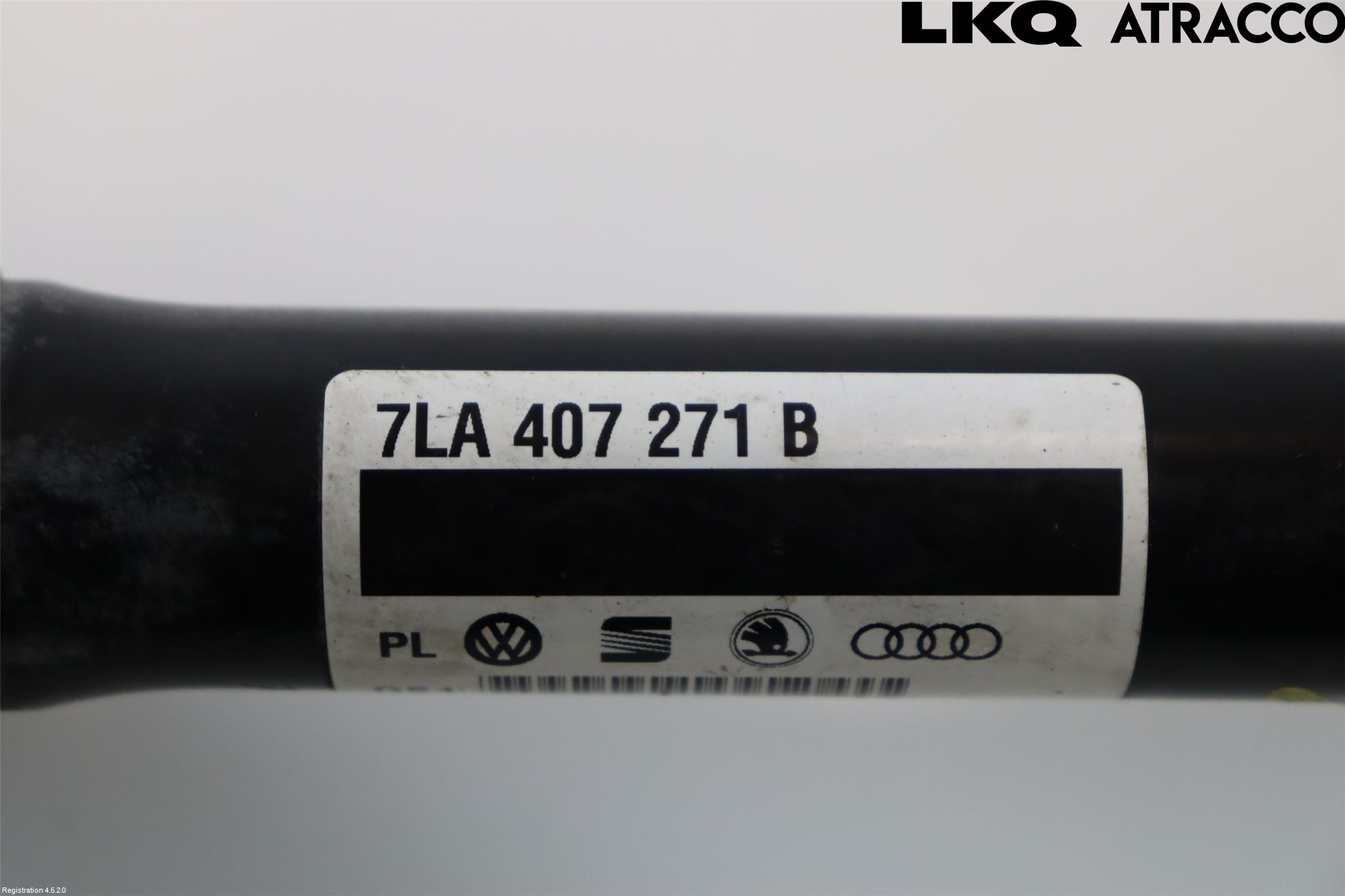 Volkswagen VW TRANSP/CARAVELLE (T6) 16-22 Drivaksel Foran Kompl Venstre