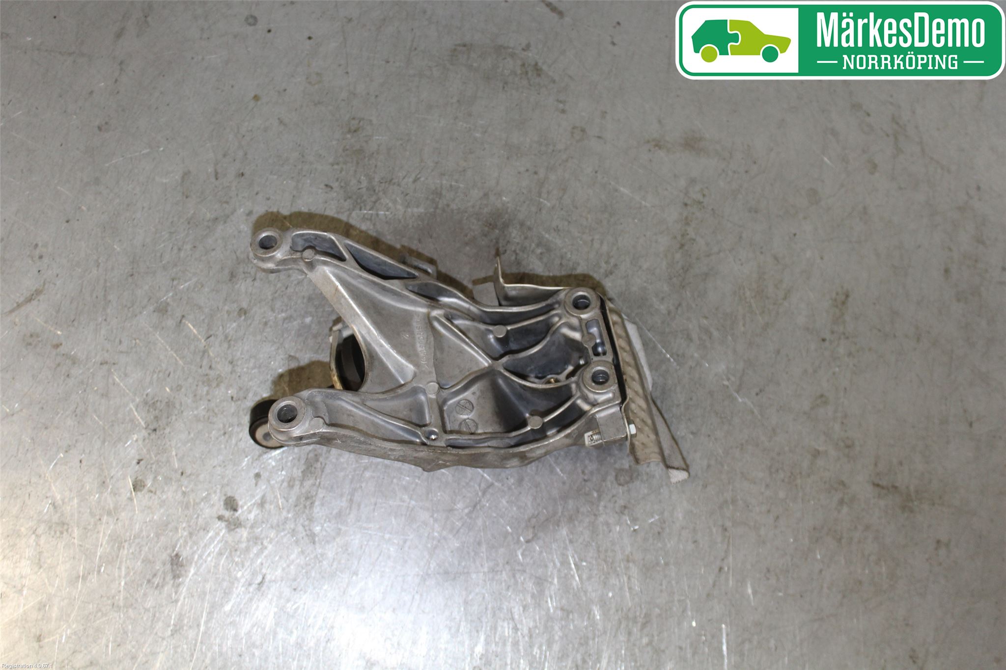 Audi A4/S4 B9 16-19 Motor Feste Stål-Alu