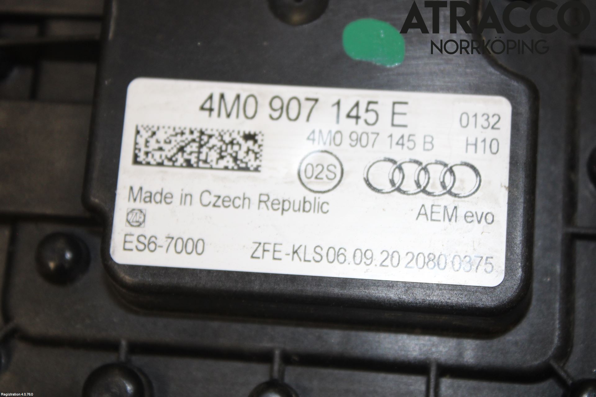 Audi A6 F2/C8 19- Styreenhet Øvrig