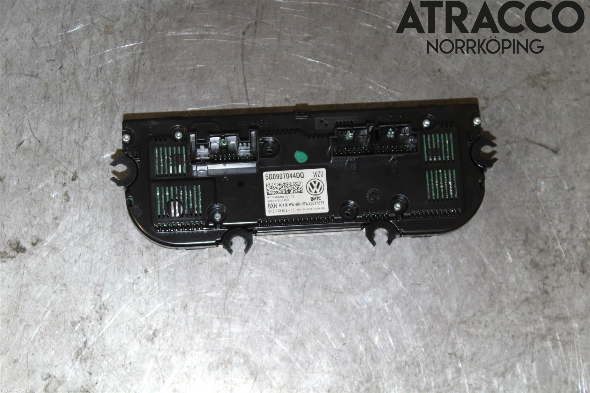 Volkswagen VW PASSAT 15-19 Varmeapparat Panel(Regulering)