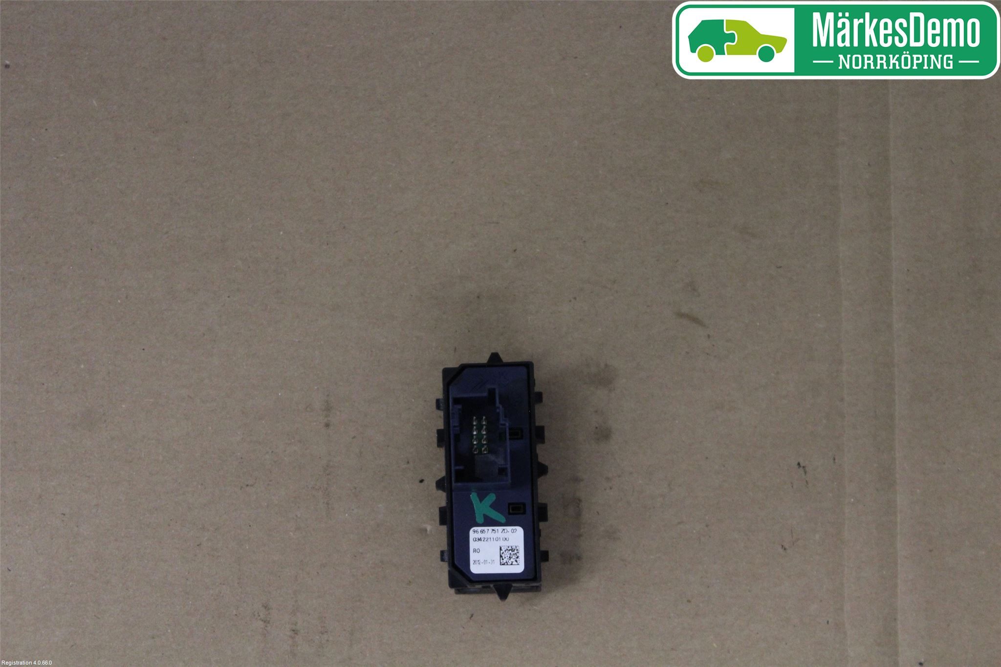 Peugeot 508 11-18 Bryter Hovedlys
